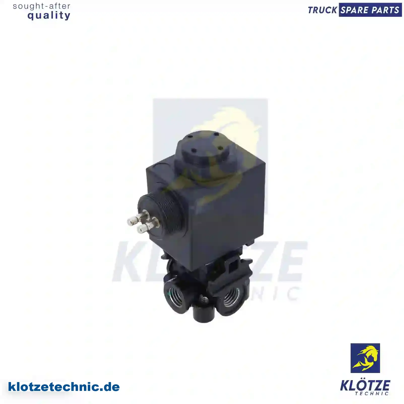 Solenoid valve, 1370353, 1421324, 1536306, 345636, 536306 || Klötze Technic