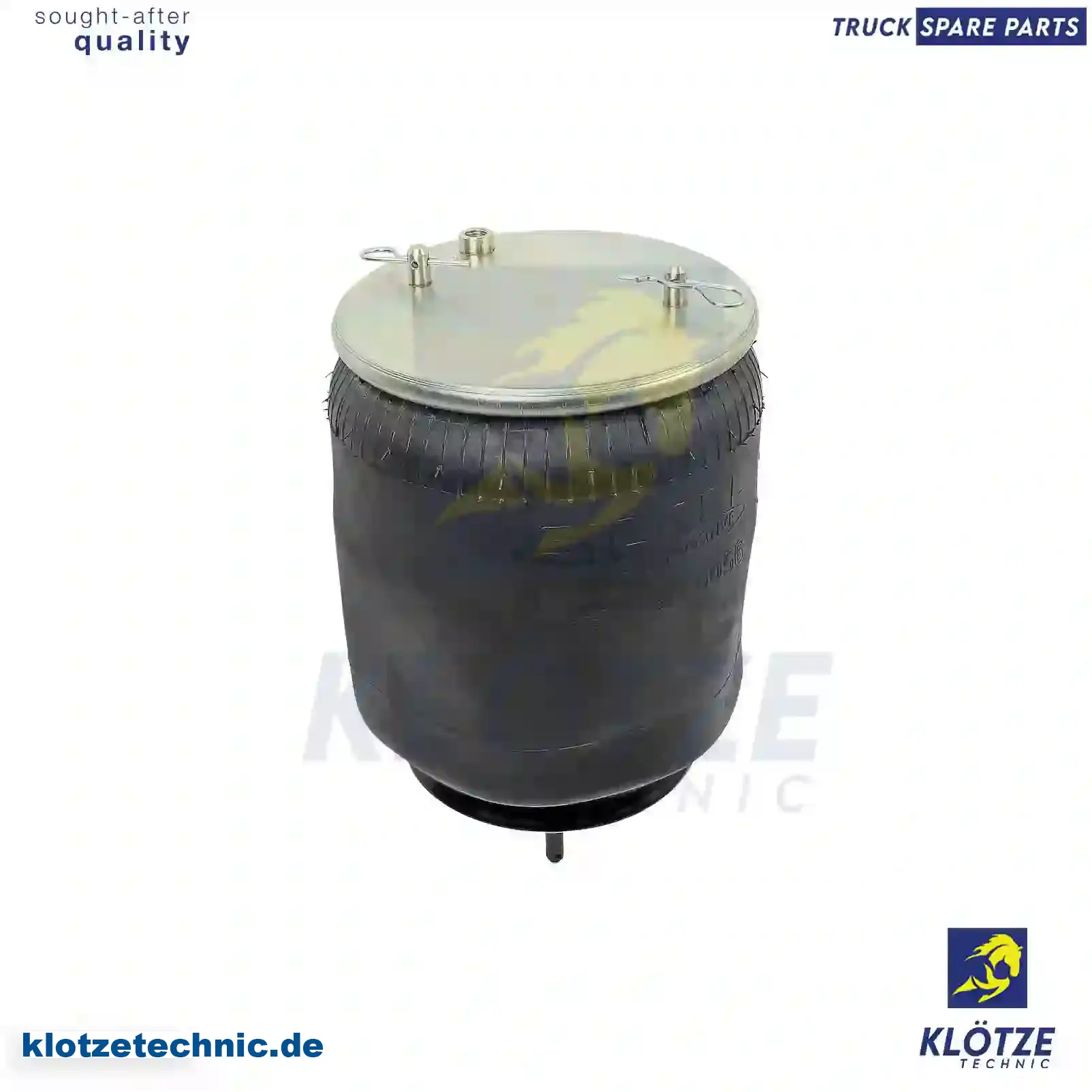 Air spring, with steel piston, MLF7142, 1440304, 470922, || Klötze Technic