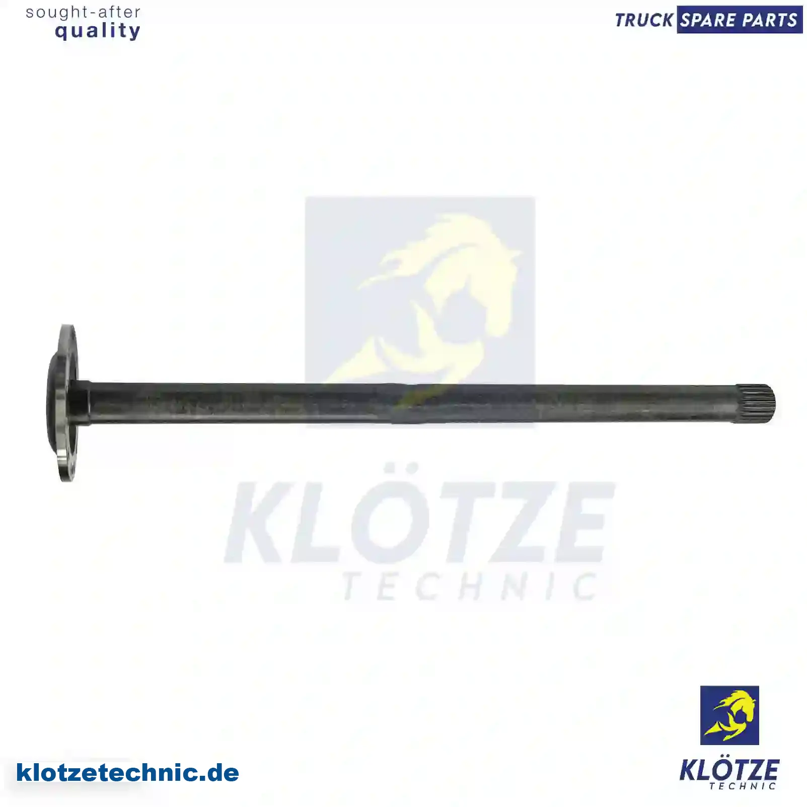 Drive shaft, left, 1523100, 384532 || Klötze Technic