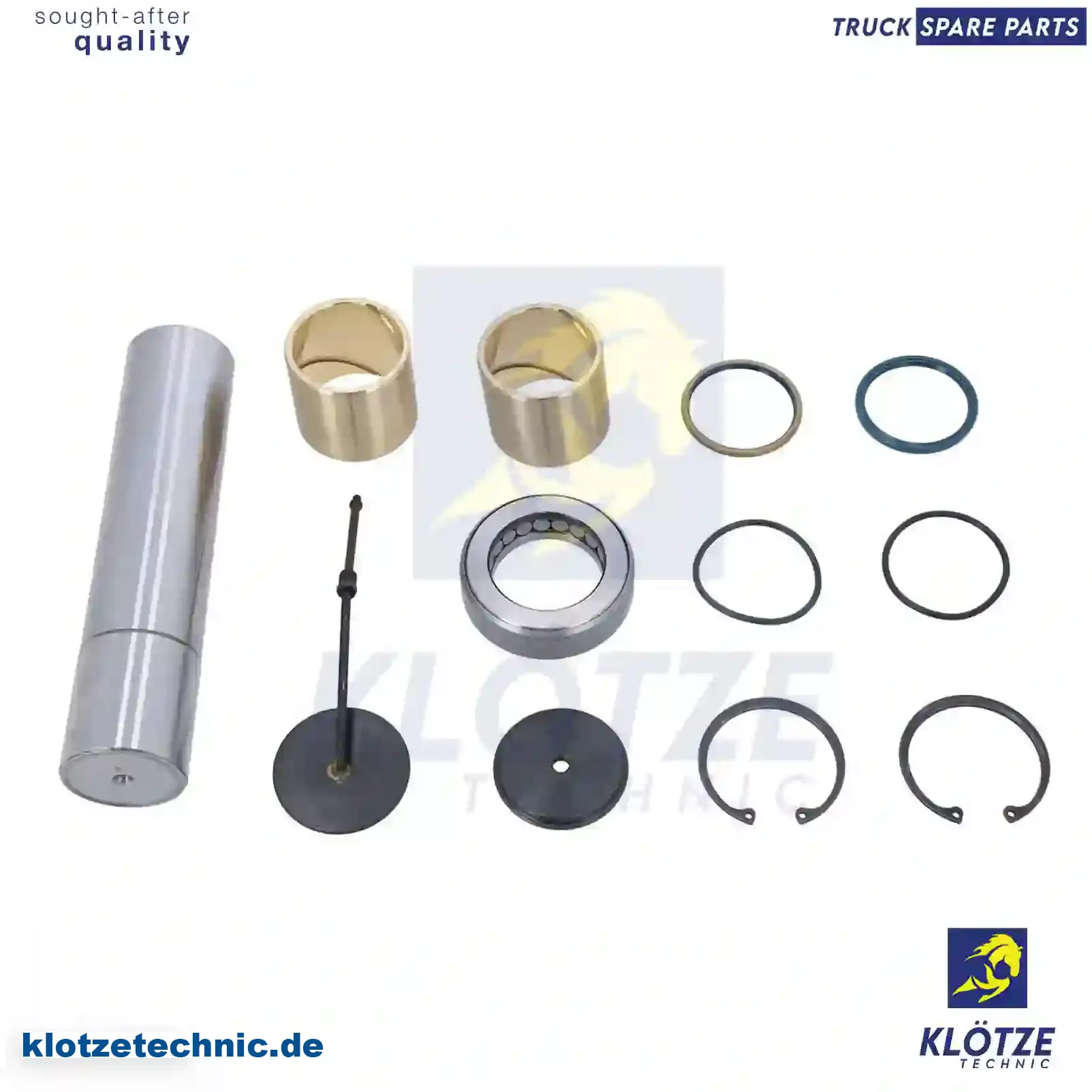 King pin kit, 3895860033, 3913300019, 3915860033, ZG41272-0008 || Klötze Technic