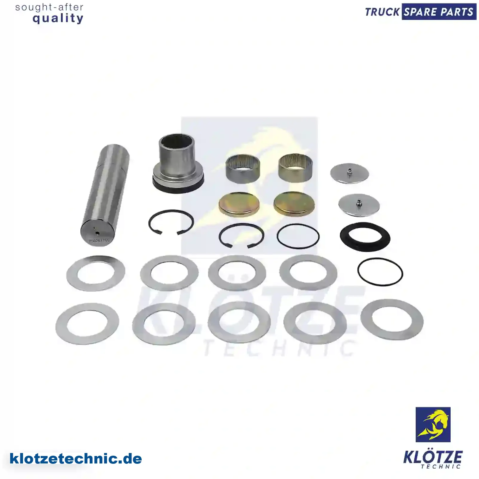 King pin kit, 81442056030, 81442056037, 2V5498619A || Klötze Technic