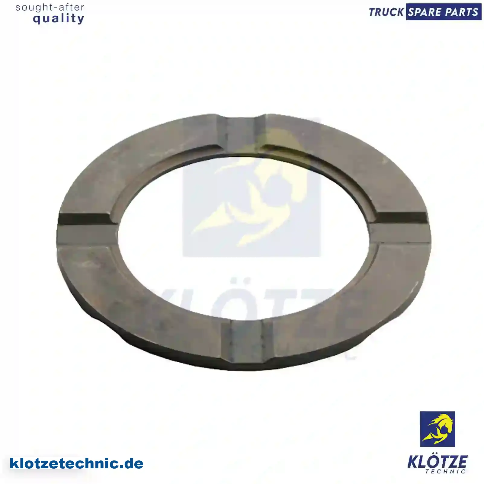 Thrust washer, 81356130025, 81356130043, 3463530562, 3463532262 || Klötze Technic