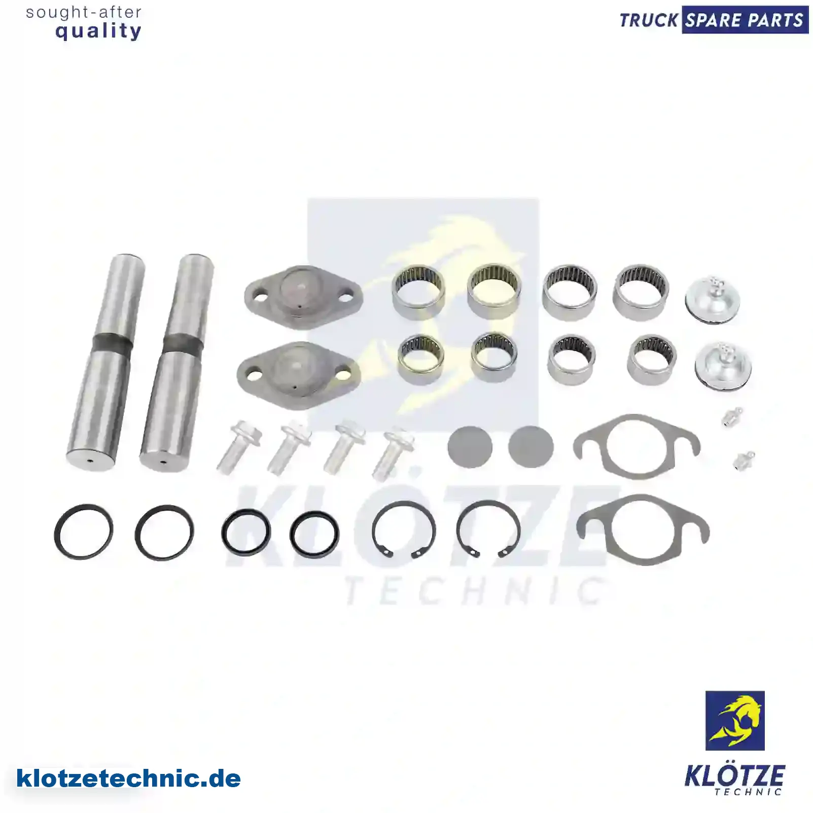 King pin kit, double kit, 01904696, 1904696, ZG41292-0008 || Klötze Technic