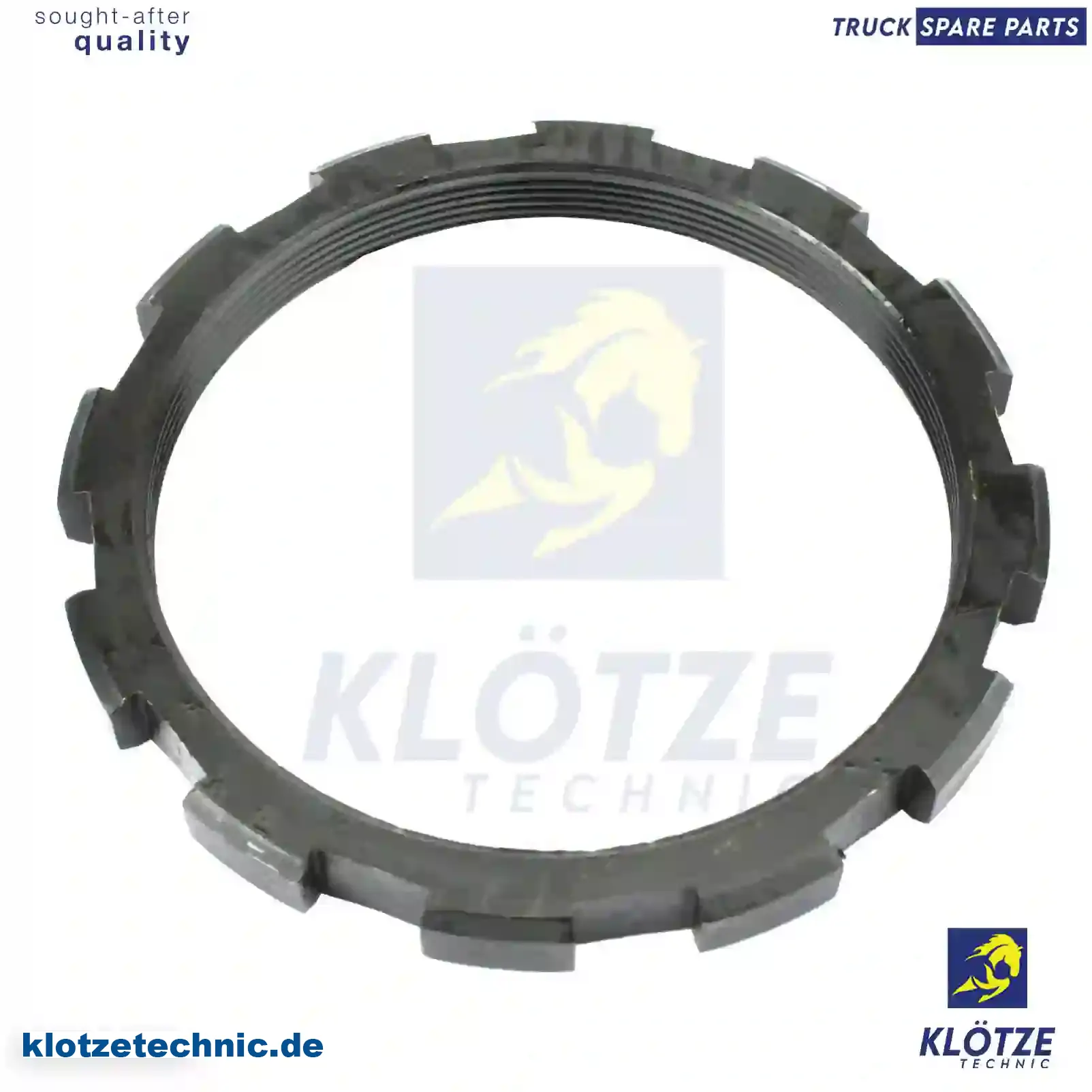 Grooved nut, 81906200048, 3553560126, 9423560026, 2V5501215C, ZG30041-0008 || Klötze Technic