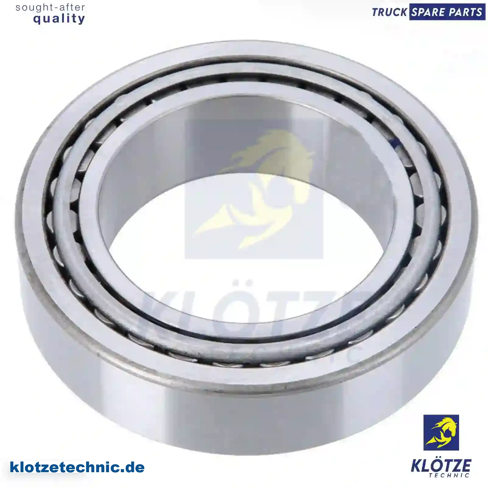 Tapered roller bearing, 06324990109, 06324990110, 81934206016, 0059815505, 0059816905, 0069817605, 5000685837, 5516015839, 5516016788, 183778 || Klötze Technic