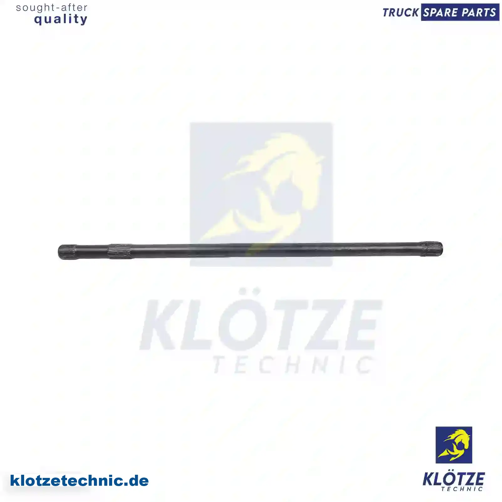 Rear axle shaft, 3073570001, 30735 || Klötze Technic