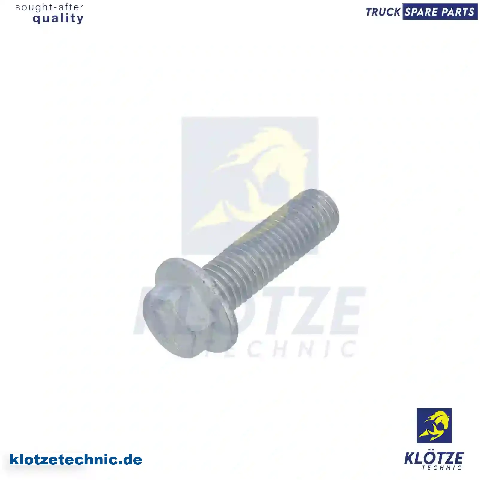 Screw, 7401672273, 1672273, 22901068, ZG40276-0008, || Klötze Technic