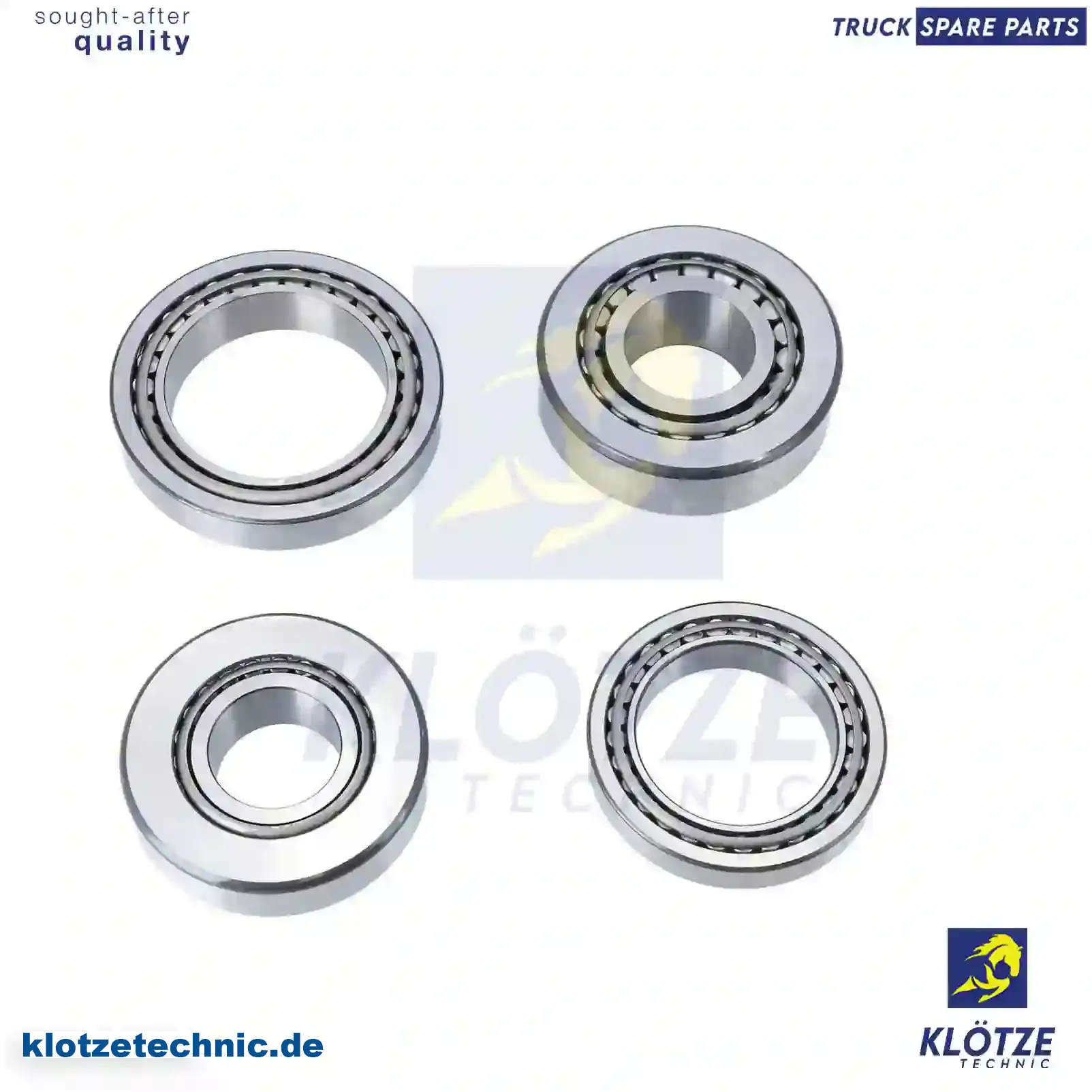 Bearing kit, differential, 0019816405S3, 0019817205S3, 0029814605S3, 0049817405S3, 0069810405S3, 0149812005S3, 0149812105S3, 0149814405S3, 0149814905S3, 0149815005S3, 0149815405S3, 0179817905S3 || Klötze Technic