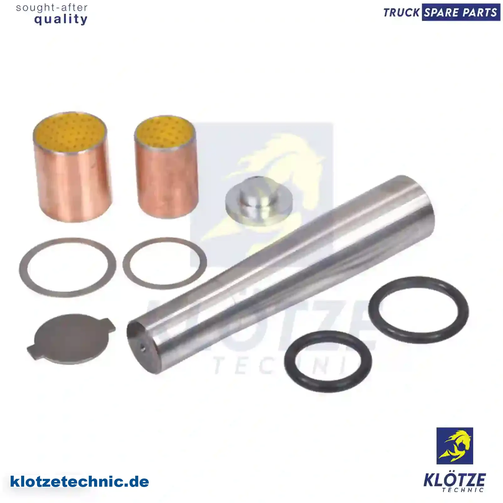 King pin kit, 550711, 550723, 550733 || Klötze Technic