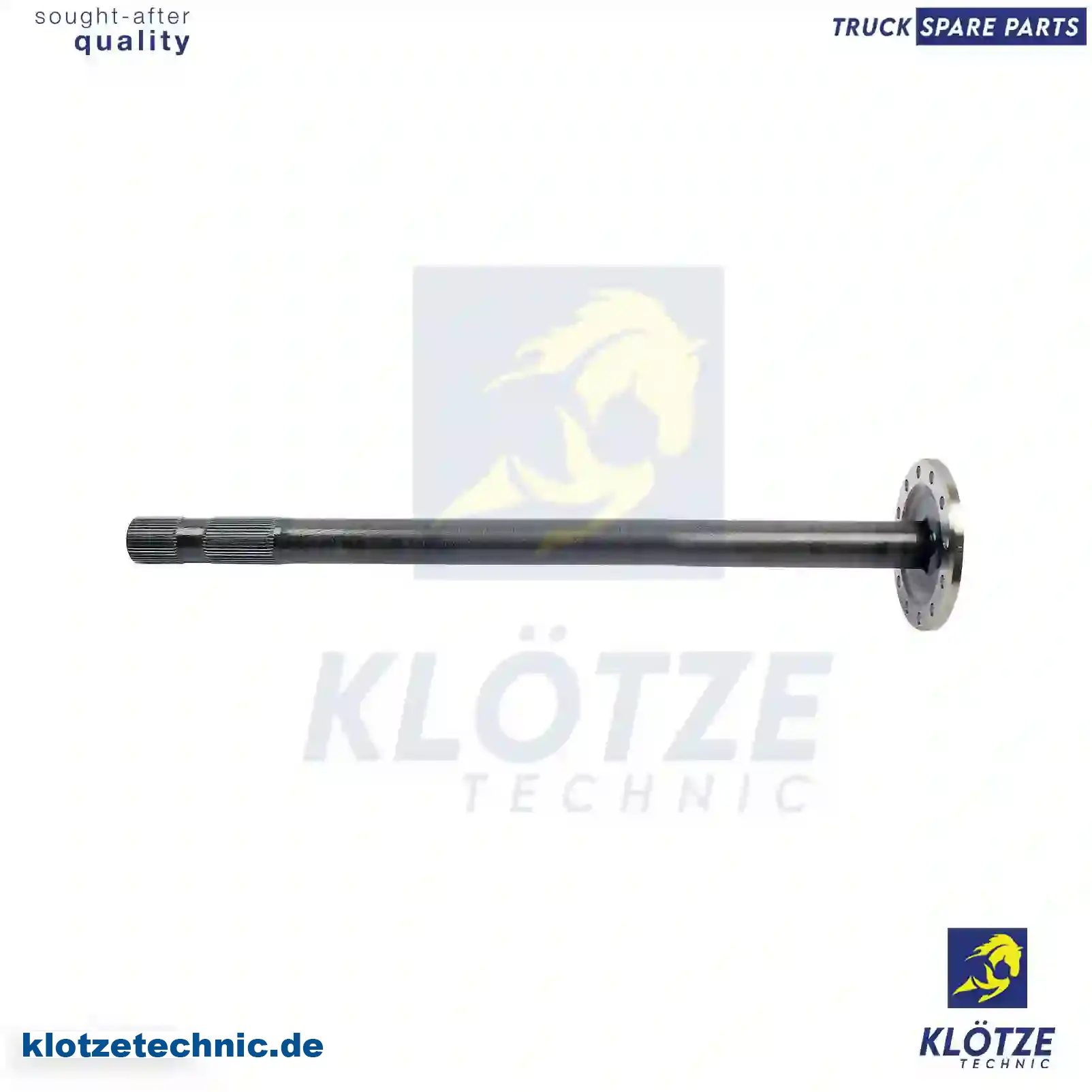 Drive shaft, right, 7420836838, 20836 || Klötze Technic