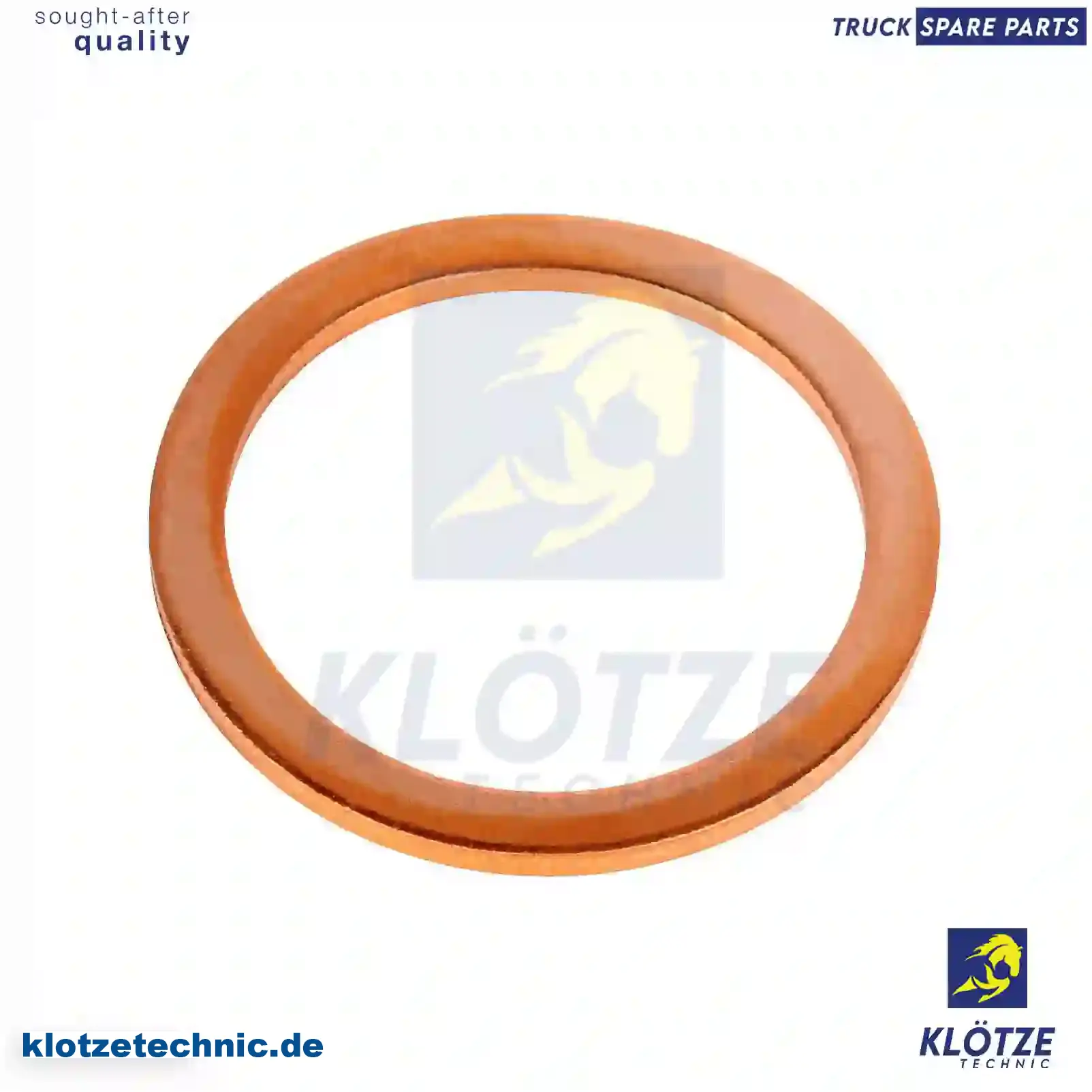 Copper washer, 01118791, 1118791, , , || Klötze Technic