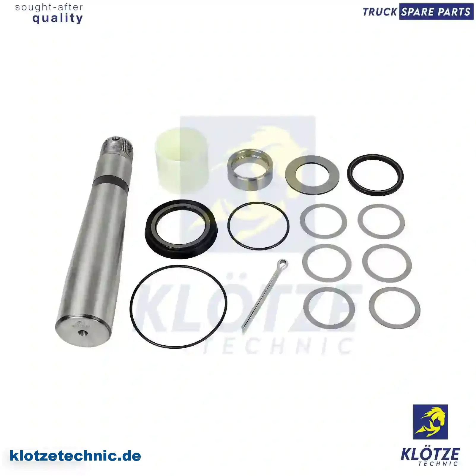 King pin kit, 270912, 271142, 276023, 276031, 3090266, 30902662, 3090276, ZG41266-0008 || Klötze Technic