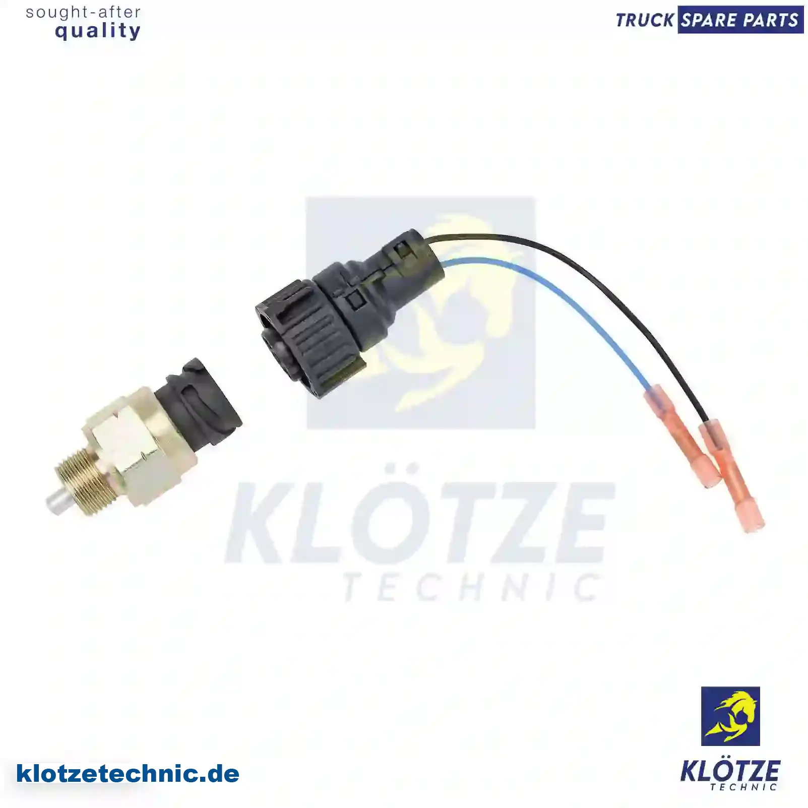 Switch, with adapter cable, 81255250156, 2V5919457 || Klötze Technic