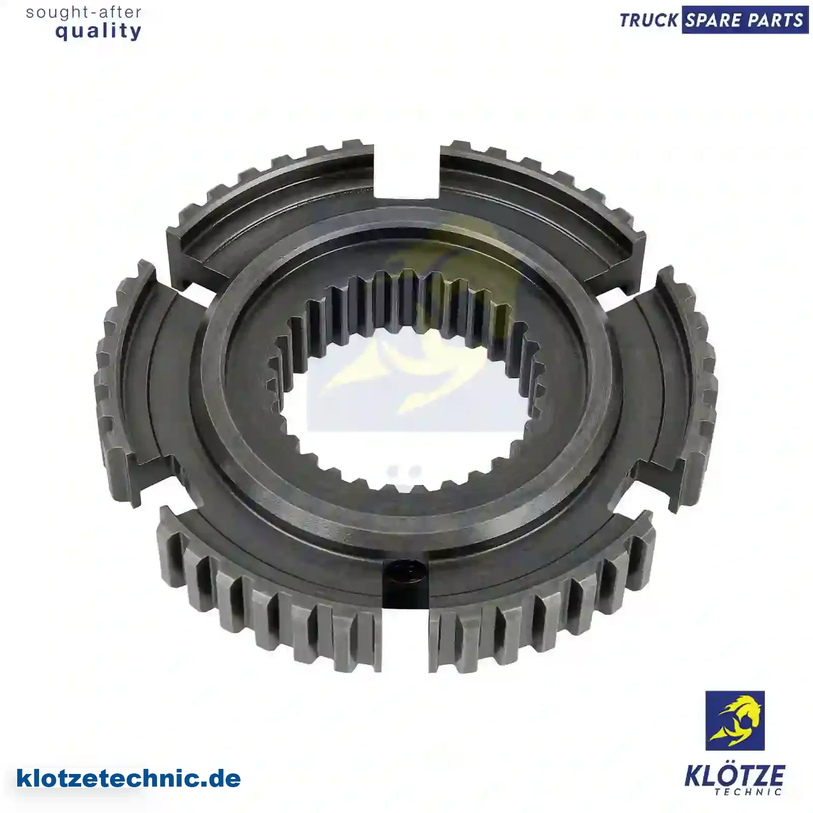 Synchronizer body, 0691720, 691720, 81324200080, 0002623635, 5000803535, 1191917 || Klötze Technic