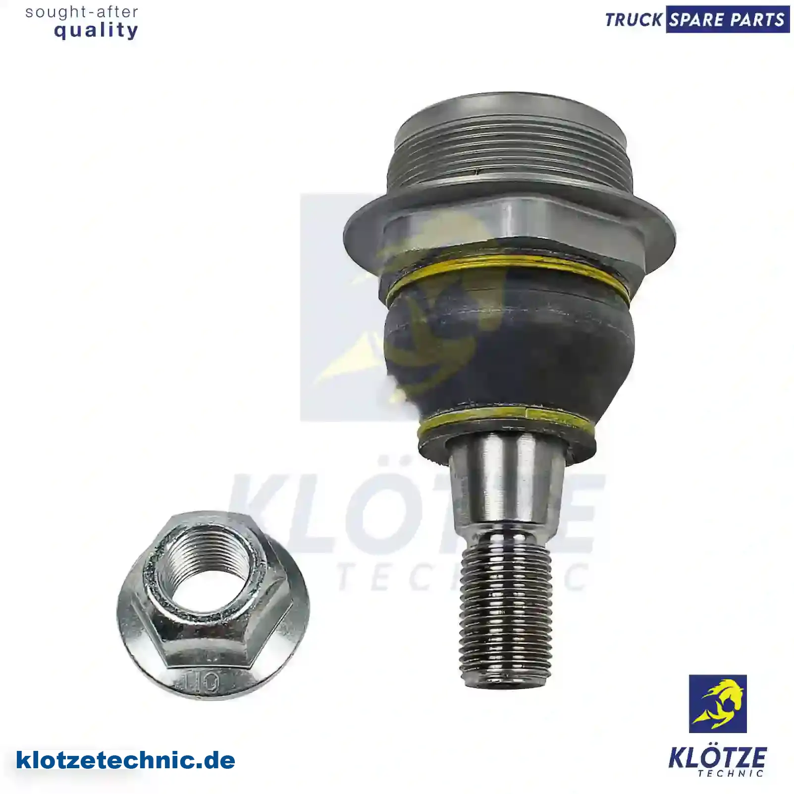 Ball joint, control arm, 93197233, 40160-00Q0E, 4419219, 401613416R, 8200688877 || Klötze Technic