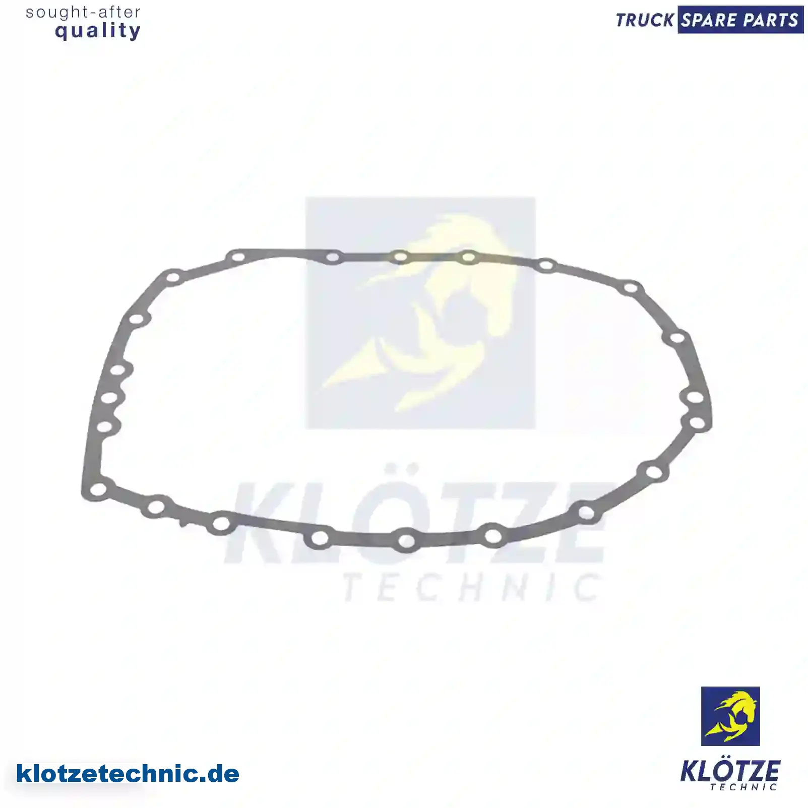 Gasket, gearbox housing, 1484798, 2227269, 2609830, ZG30496-0008 || Klötze Technic