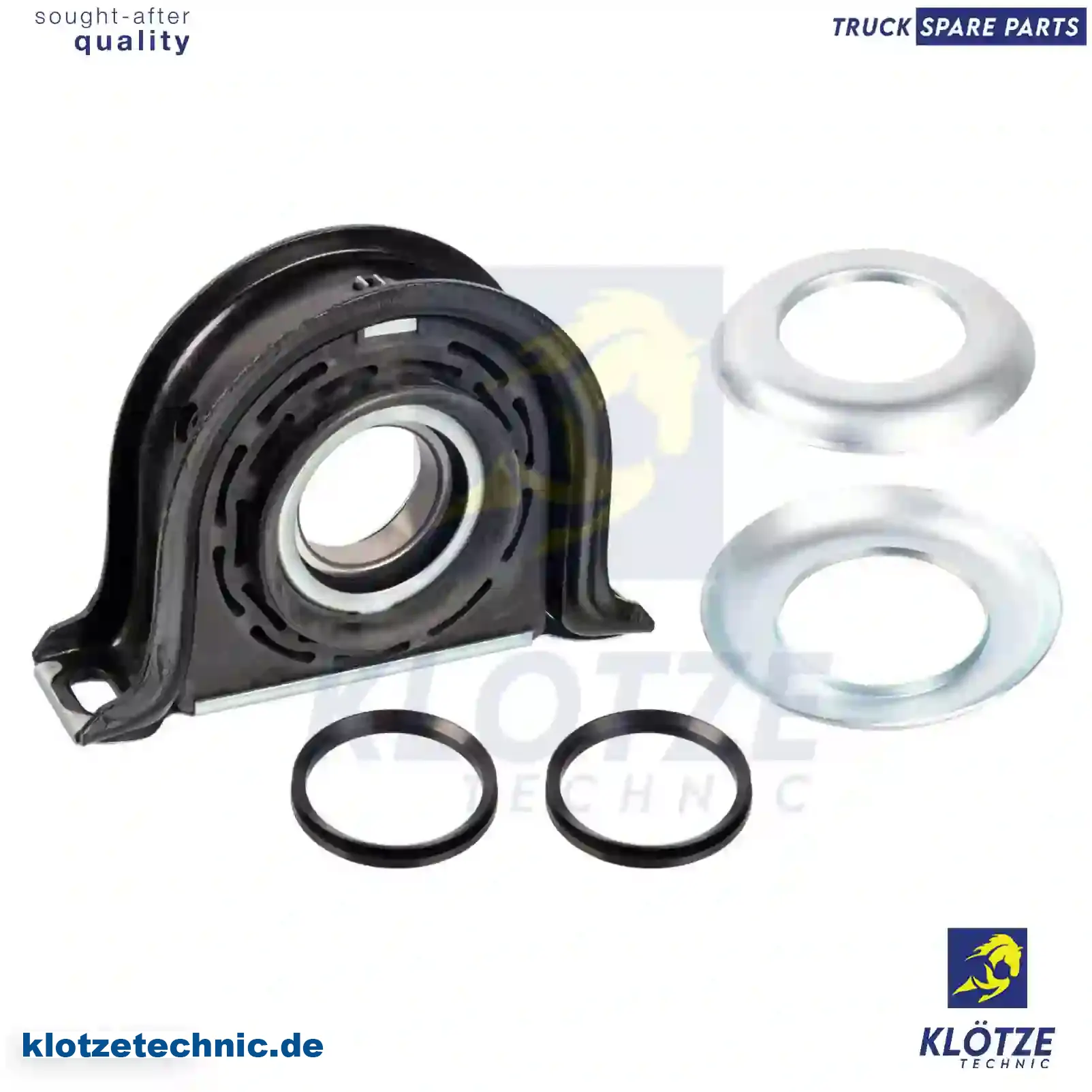 Center bearing, 1068208, 20471422, ZG02475-0008 || Klötze Technic