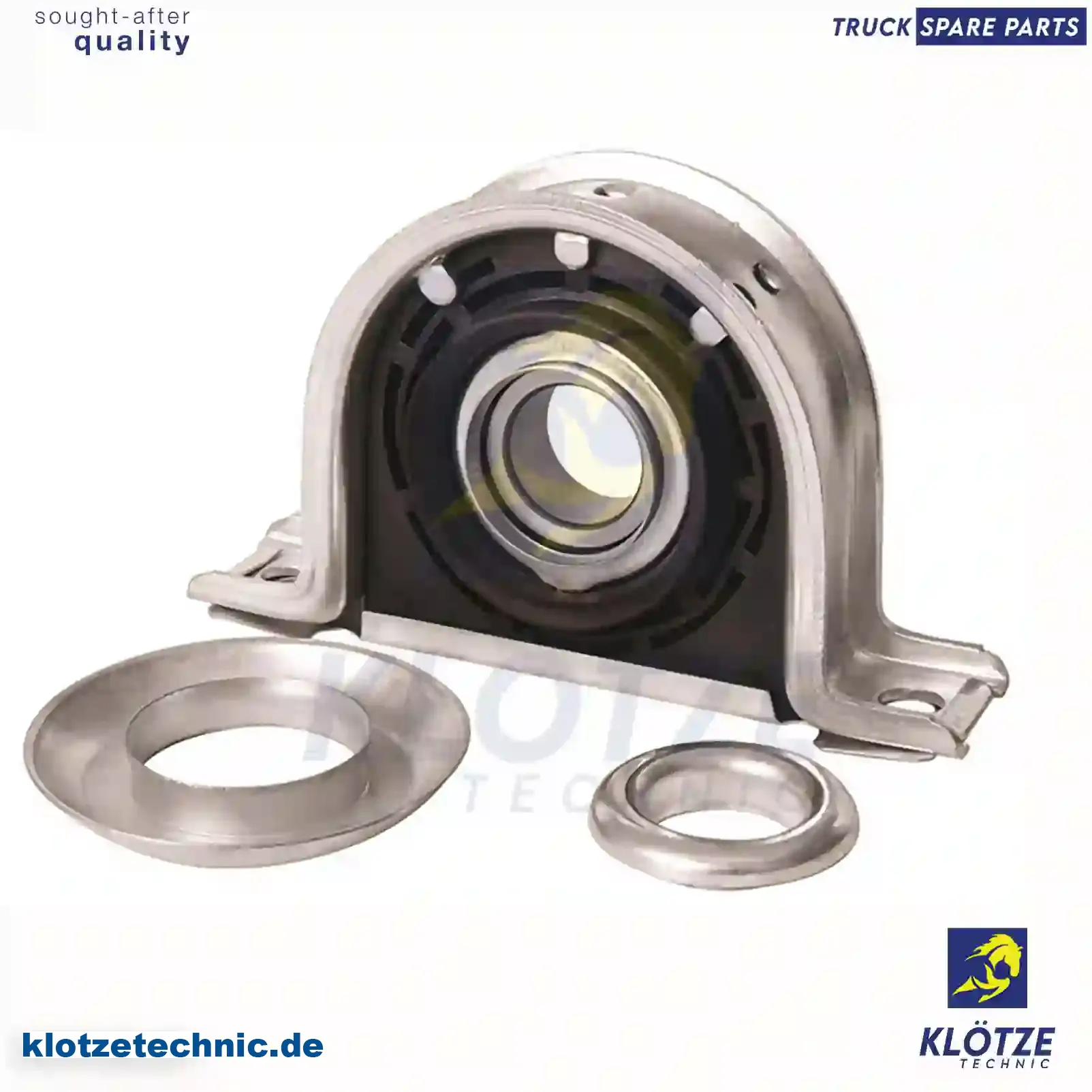 Center bearing, 04682902, 42536523, 4682902, 93160226, 5000242914, 5000816438, 1070171, 1697203, 20362601, 20845657, ZG02502-0008 || Klötze Technic