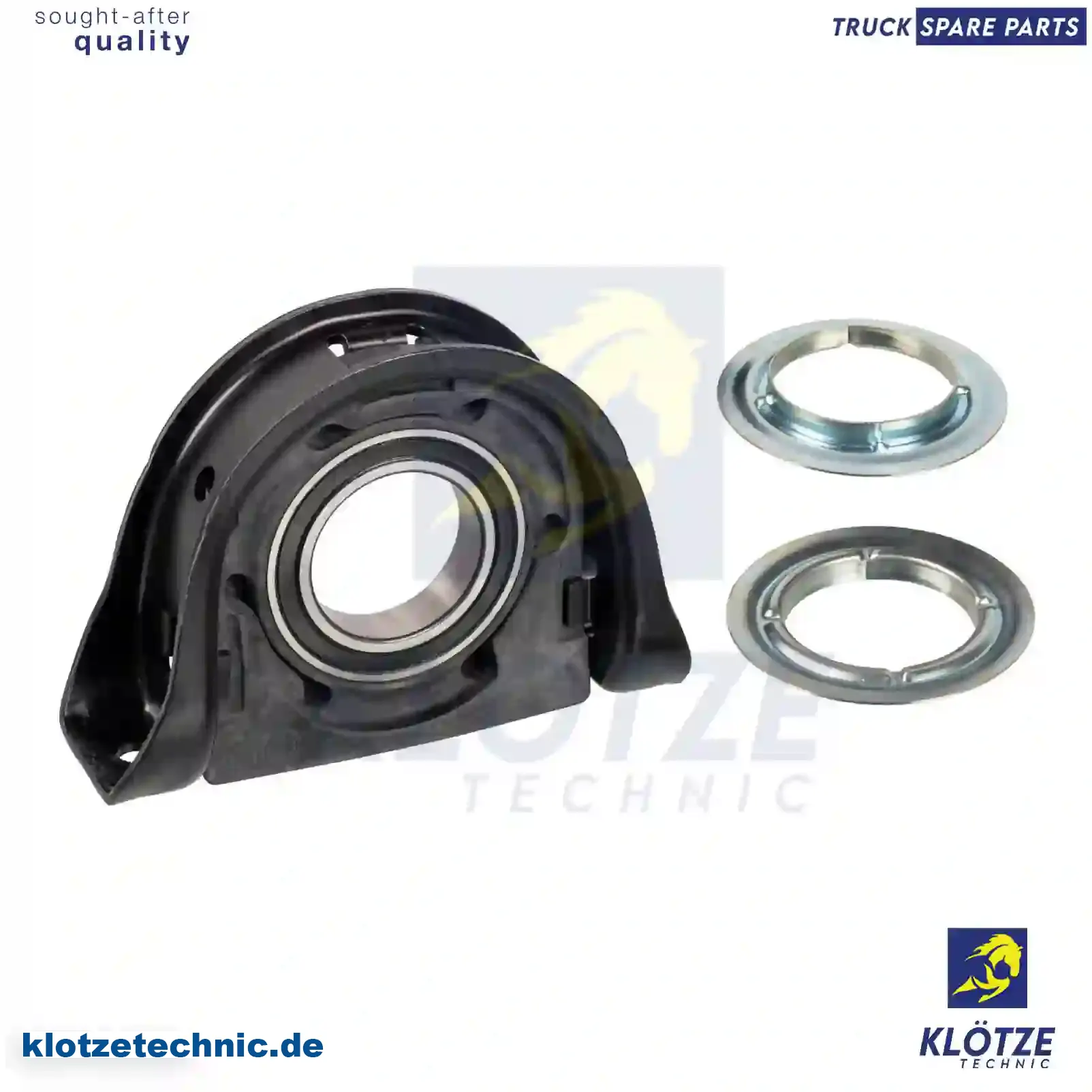 Center bearing, 7420875962, 20875962, ZG02478-0008 || Klötze Technic