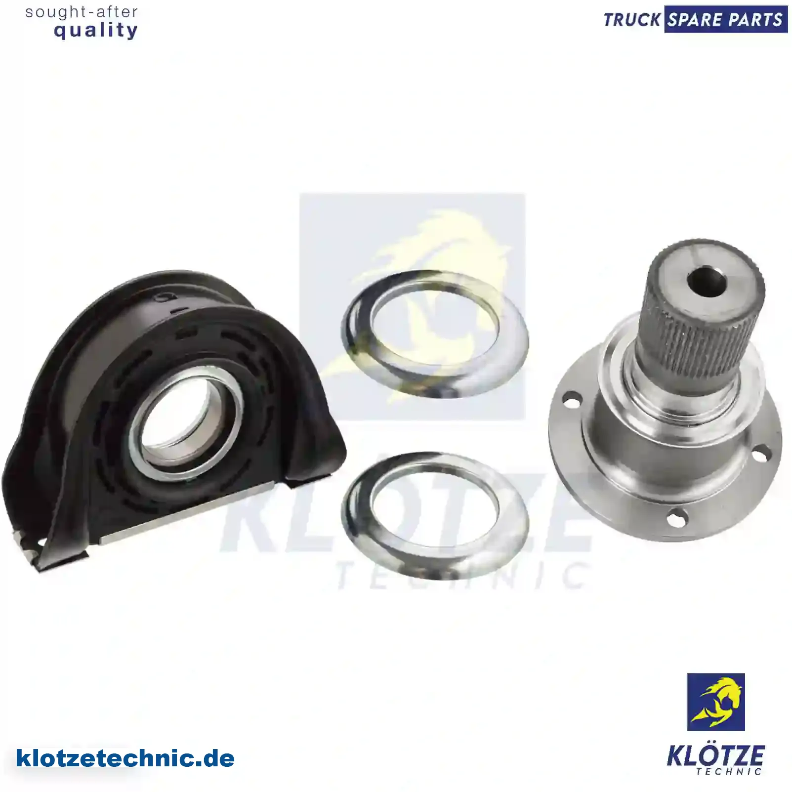 Center bearing kit, 7421096141, 21096141, ZG02514-0008 || Klötze Technic