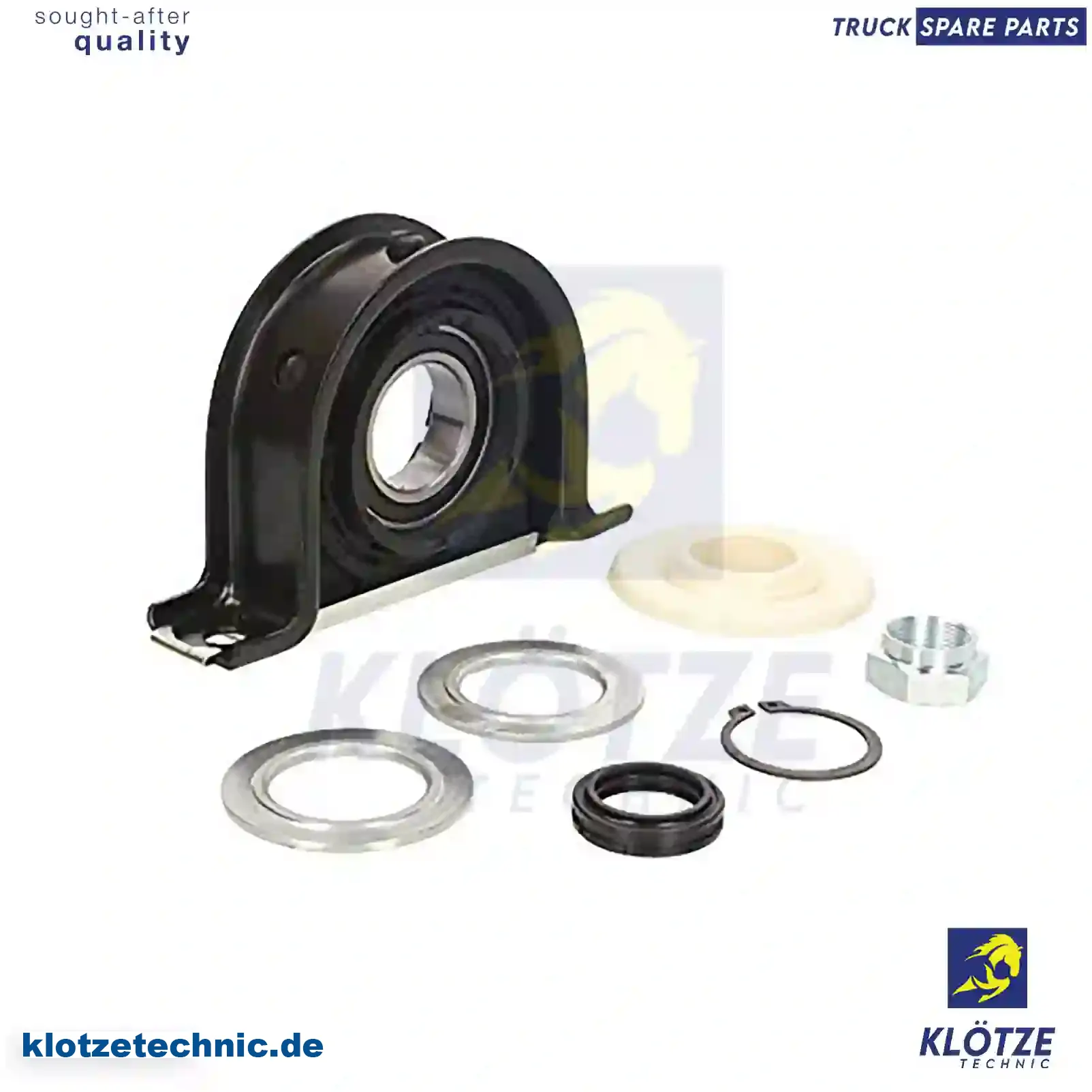 Center bearing, 5001863499, ZG02500-0008 || Klötze Technic