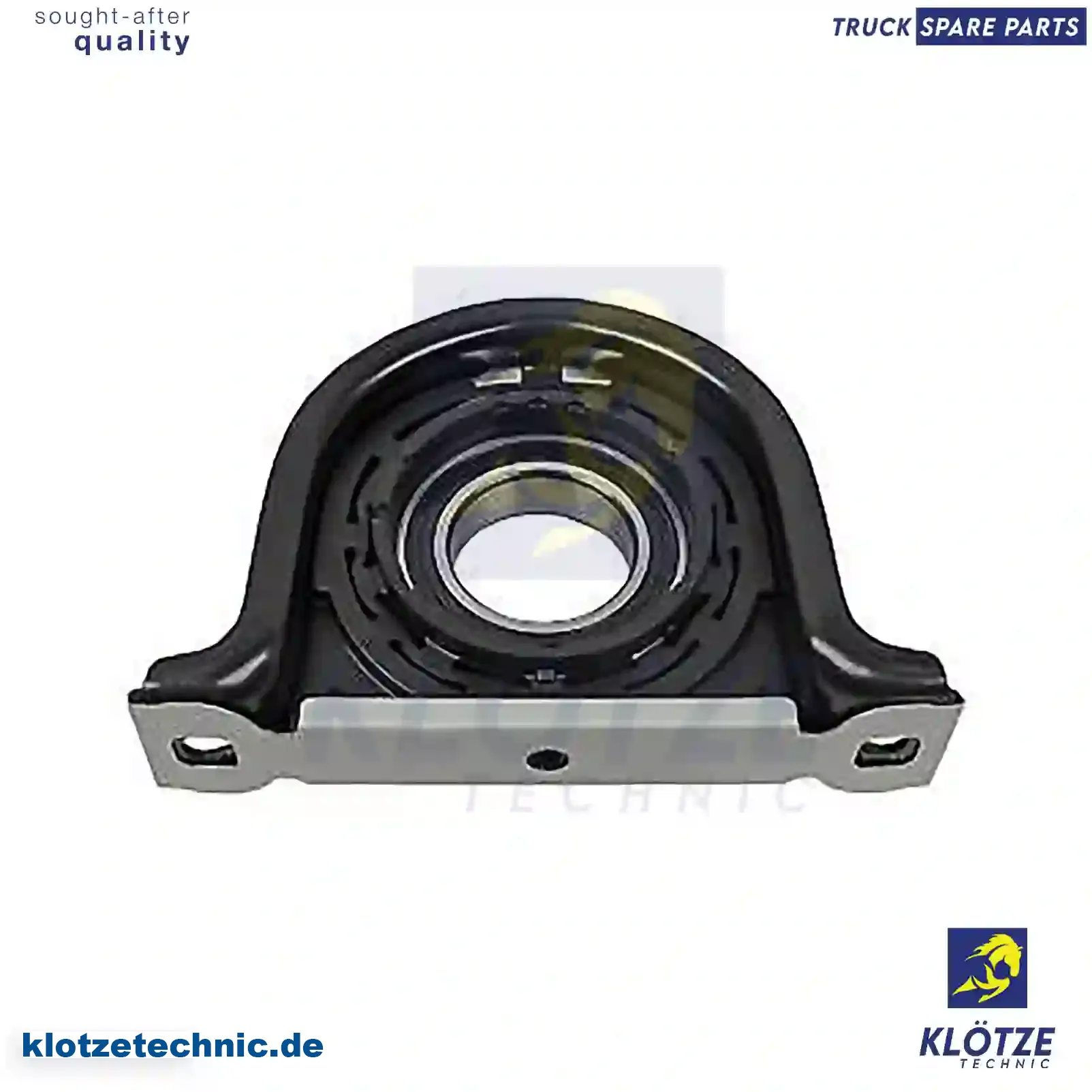 Center bearing, 7420876232, 20876232, ZG02501-0008 || Klötze Technic