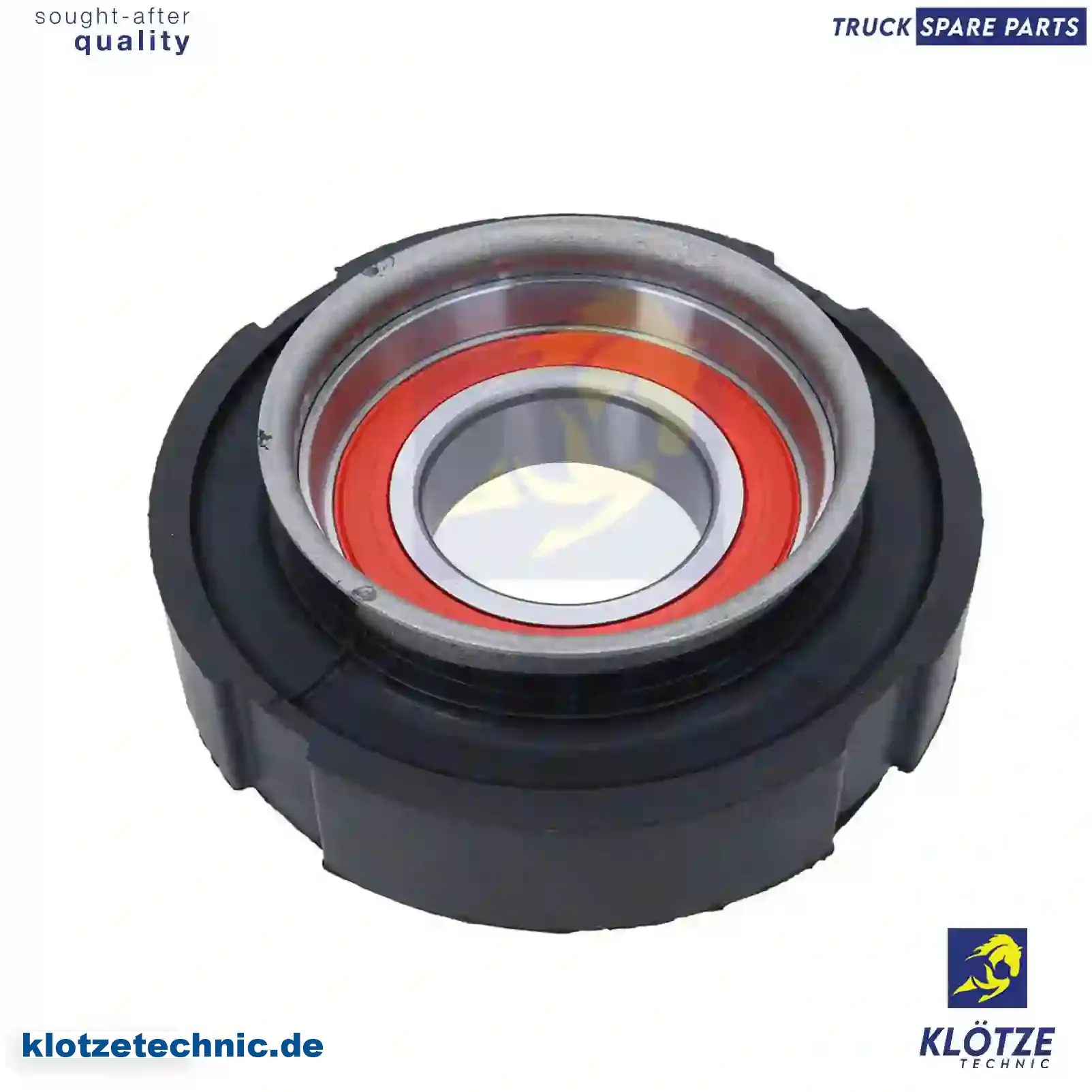 Center bearing, complete, 1387764, 2559861, ZG02512-0008 || Klötze Technic