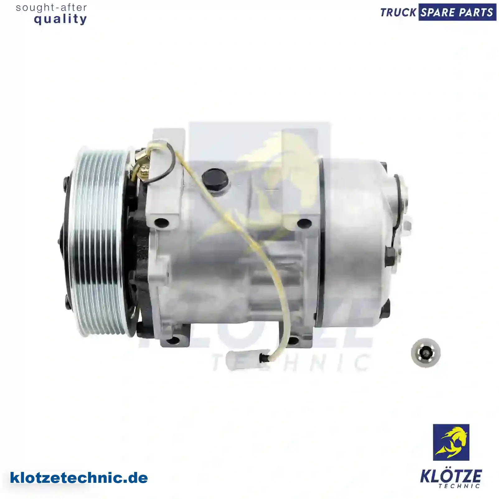 Compressor, air conditioning, oil filled, 5001866276, 50105 || Klötze Technic