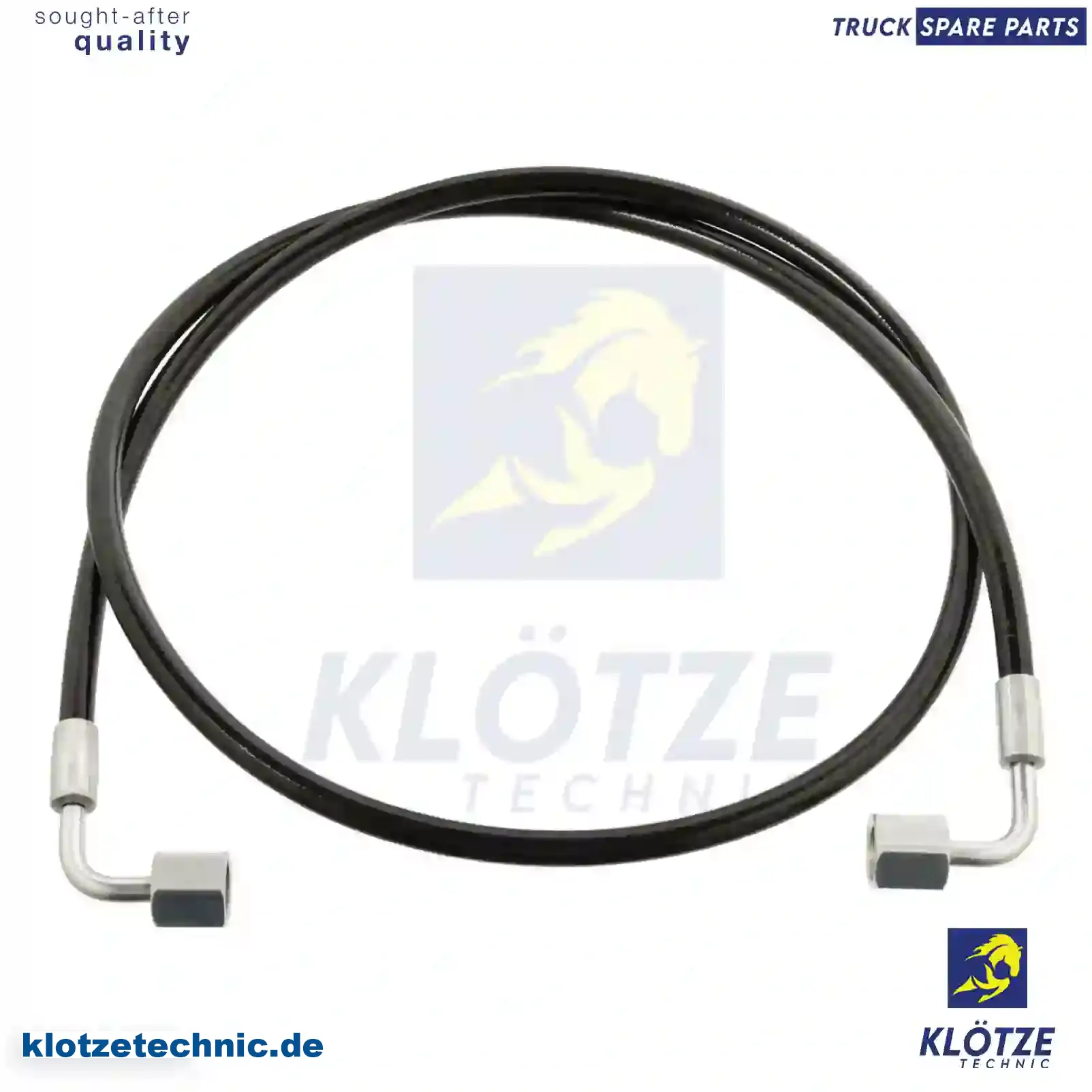 Hose line, cabin tilt, 1076199, 978884 || Klötze Technic