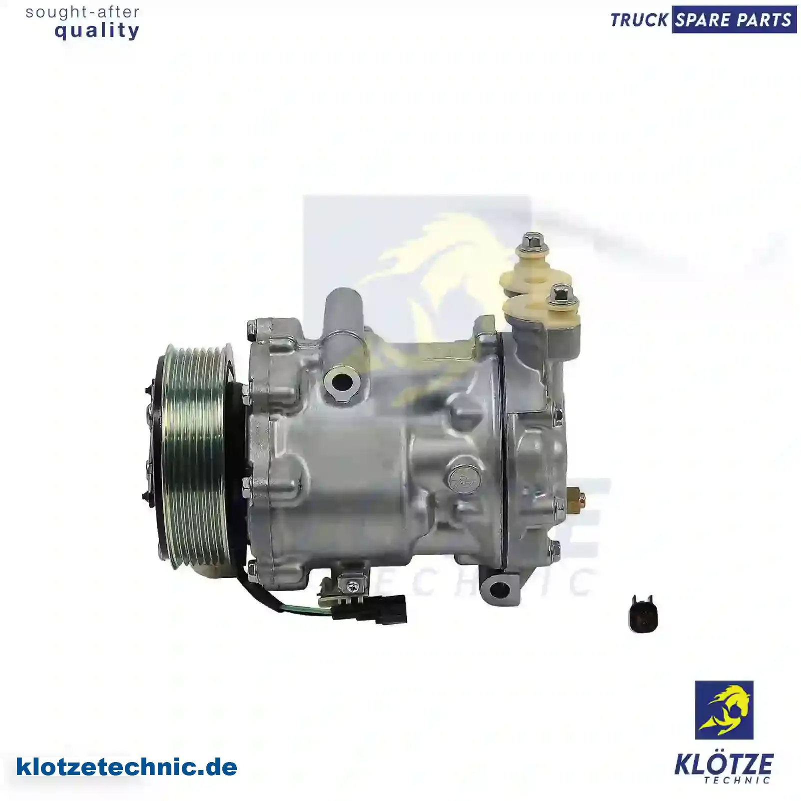 Compressor, air conditioning, oil filled, 1730528, 7C11-19D629-BA, || Klötze Technic