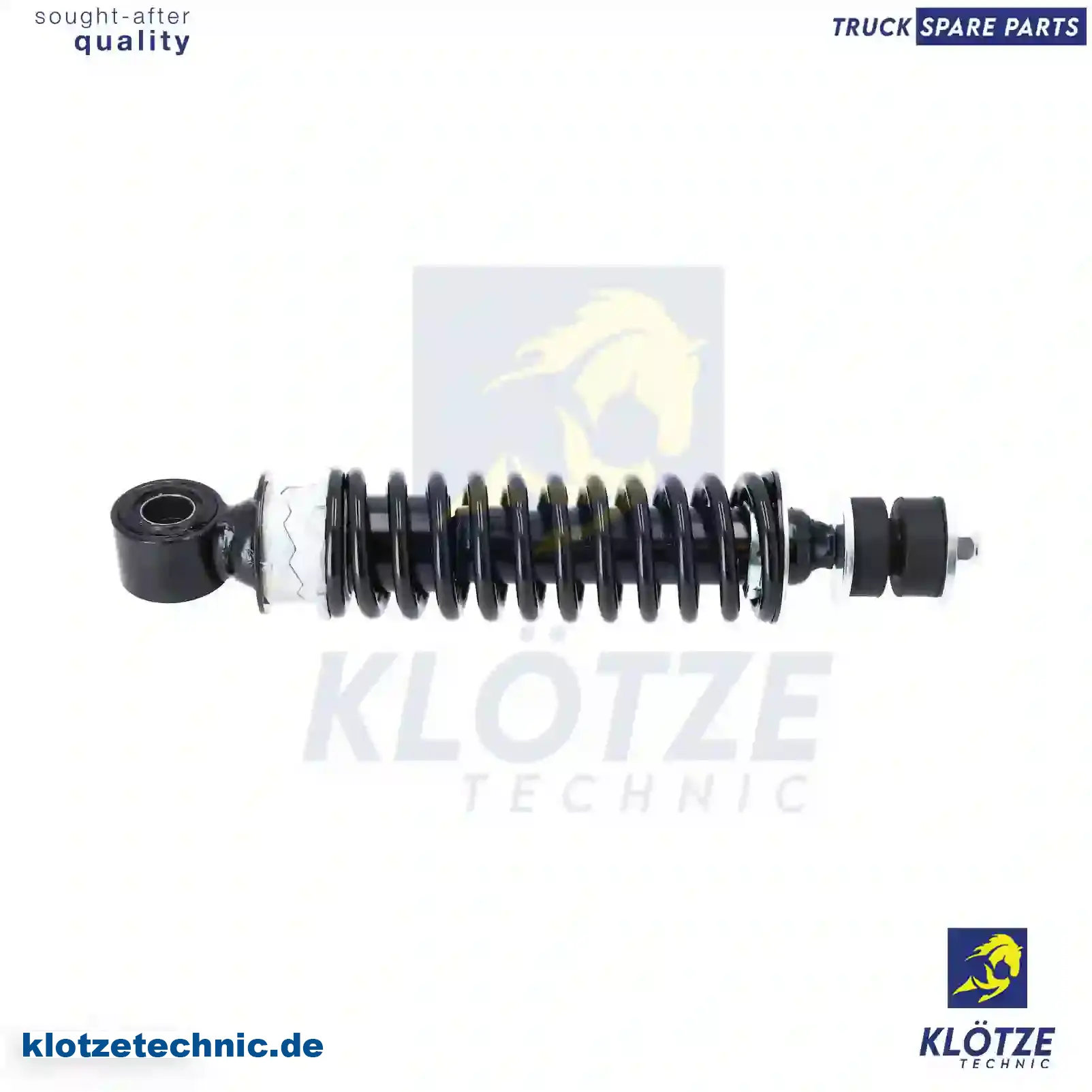 Cabin shock absorber, 0375221, 1265276, 1377827, 1818918, 375221, ZG41183-0008 || Klötze Technic