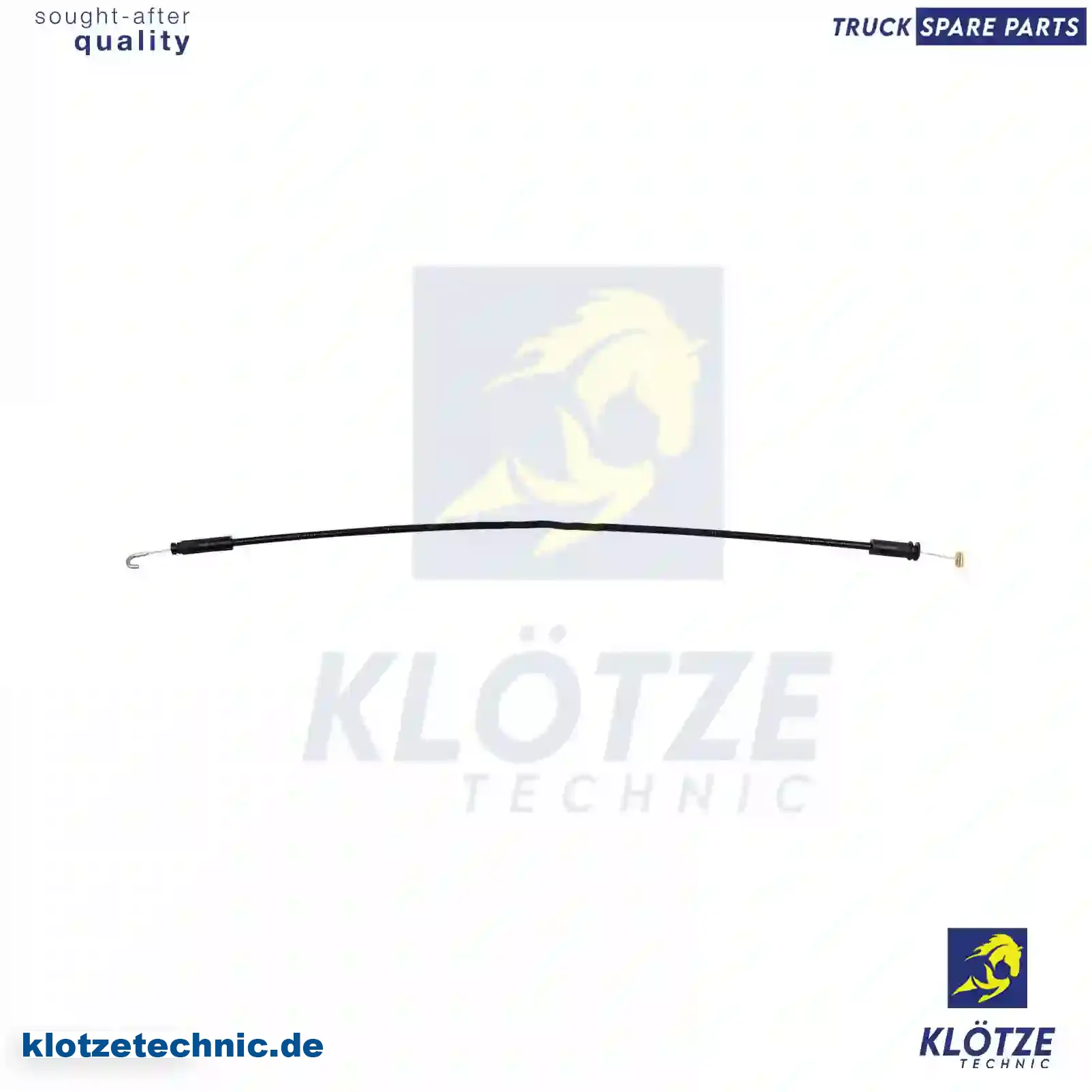 Bowden cable, storage box, 81955016506, 81955016536, 2V5858936, ZG60047-0008 || Klötze Technic