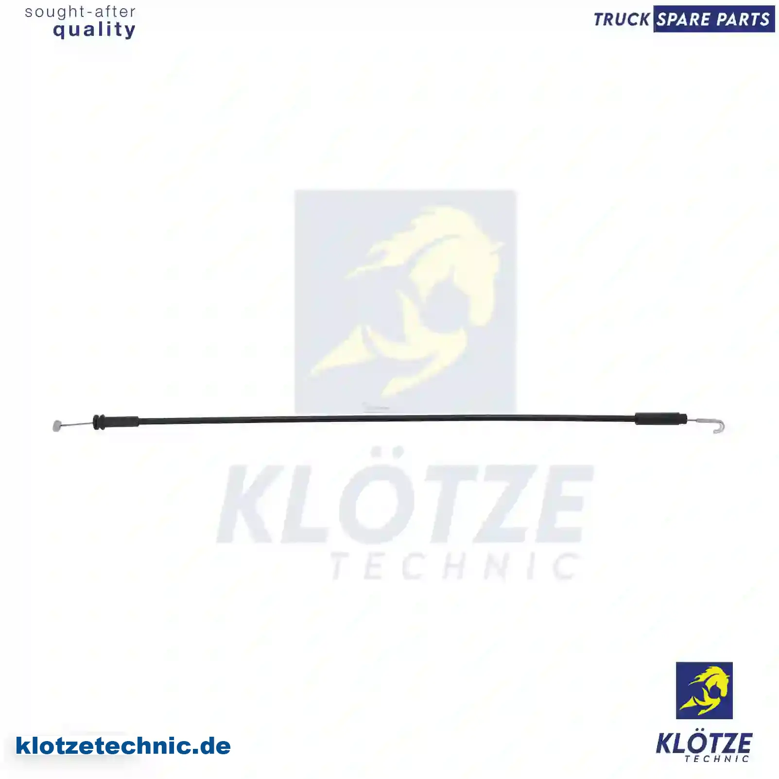 Bowden cable, storage box, 81955016505, 81955016537, 2V5858935 || Klötze Technic