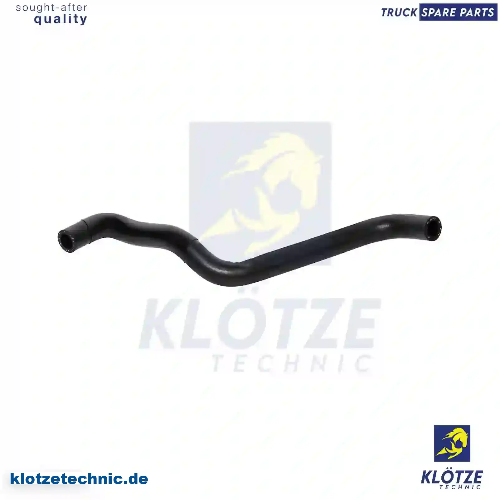 Hose, heating, 81963050262, 81963050371, 82963050018 || Klötze Technic