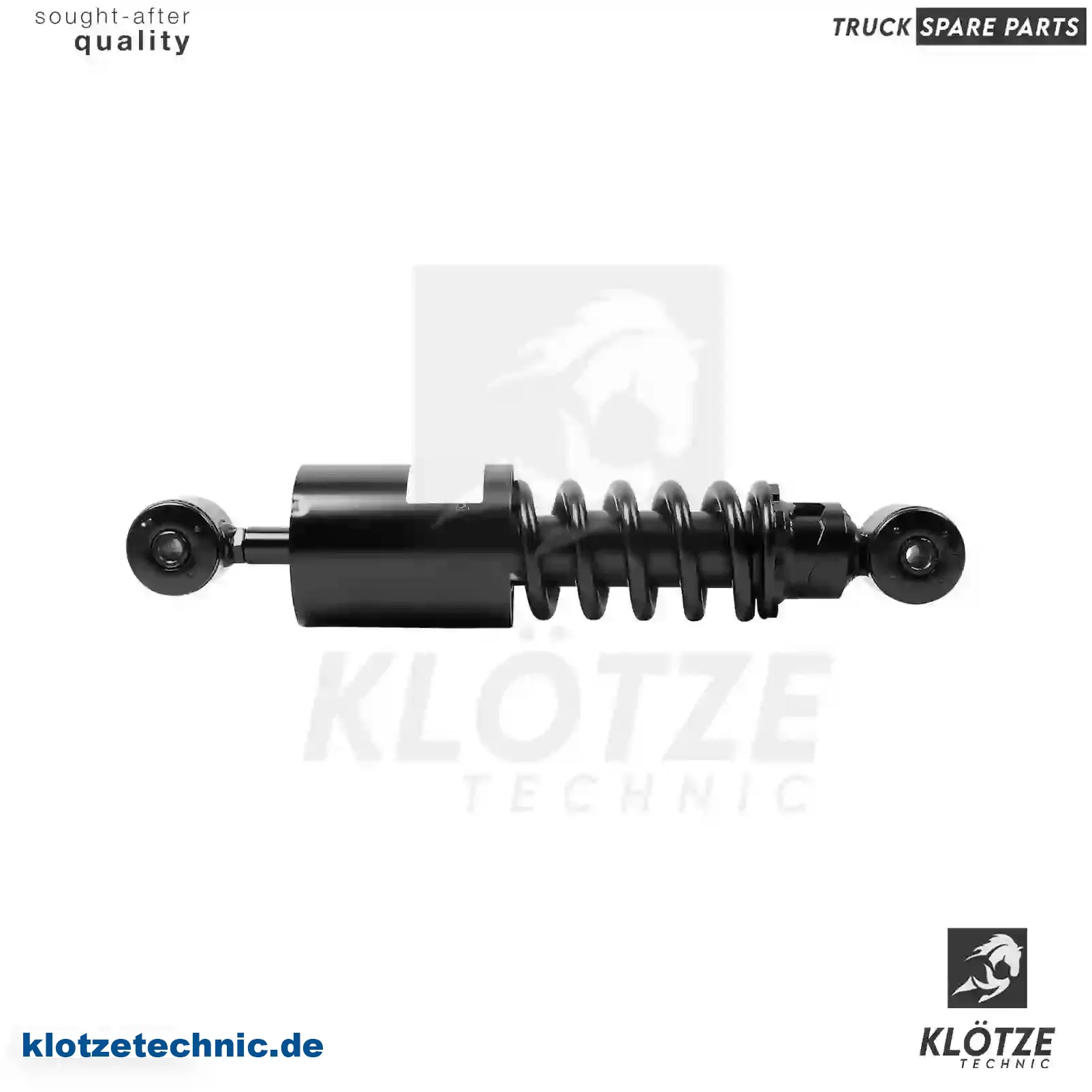 Cabin shock absorber, 81417226060, 81417226086, , || Klötze Technic