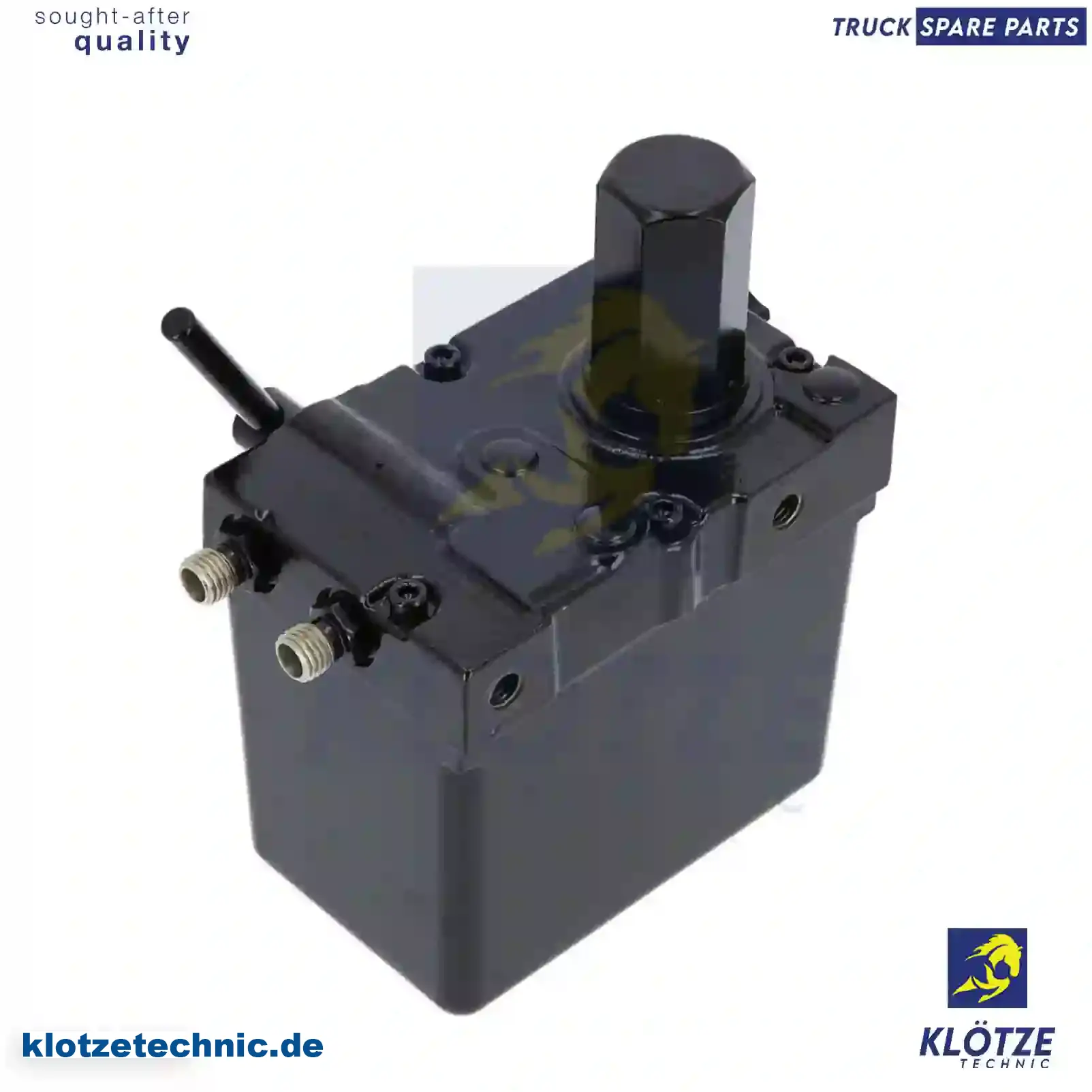 Cabin tilt pump, 81417236130, 81417236135, 85417236011, 85417236020, 85417236044 || Klötze Technic