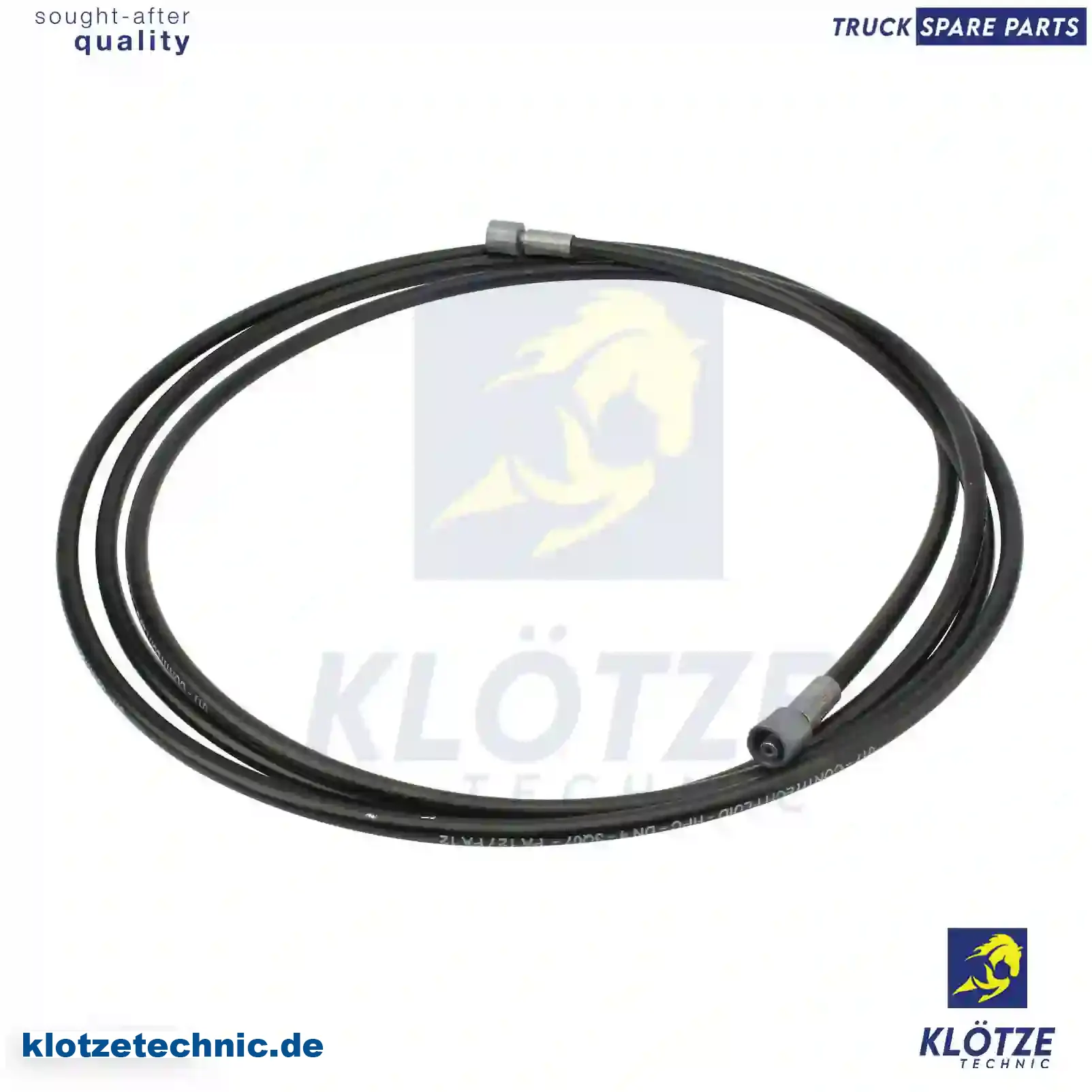 Hose line, cabin tilt, 6540990017, 0654 || Klötze Technic