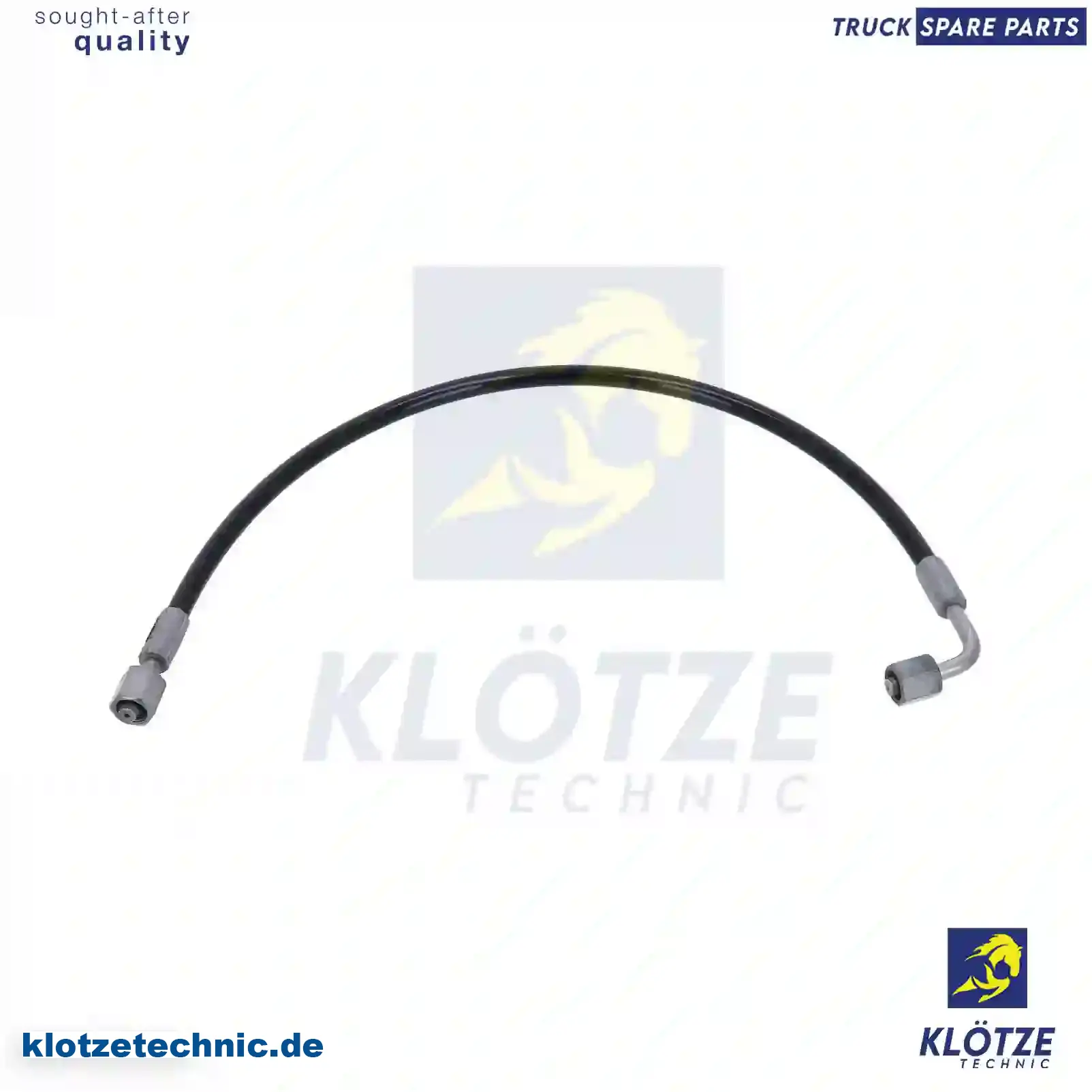 Hose line, cabin tilt, 06540990103, 2V5899365A, ZG00258-0008 || Klötze Technic