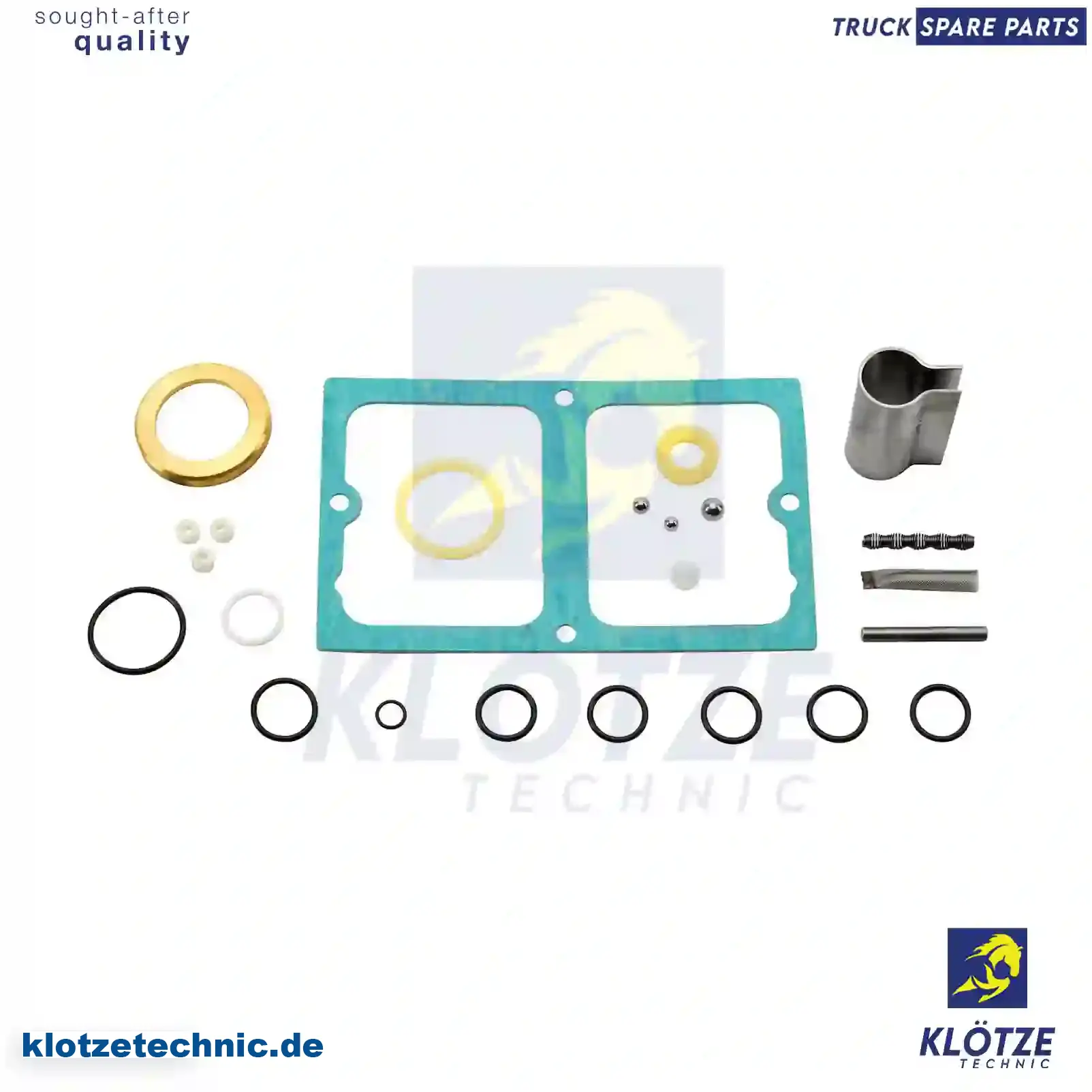 Repair kit, cabin tilt pump, 0067107, 0697912, 67107, 697912, 1105809, 385850, 274103, 3090725, 3091743, ZG61075-0008 || Klötze Technic