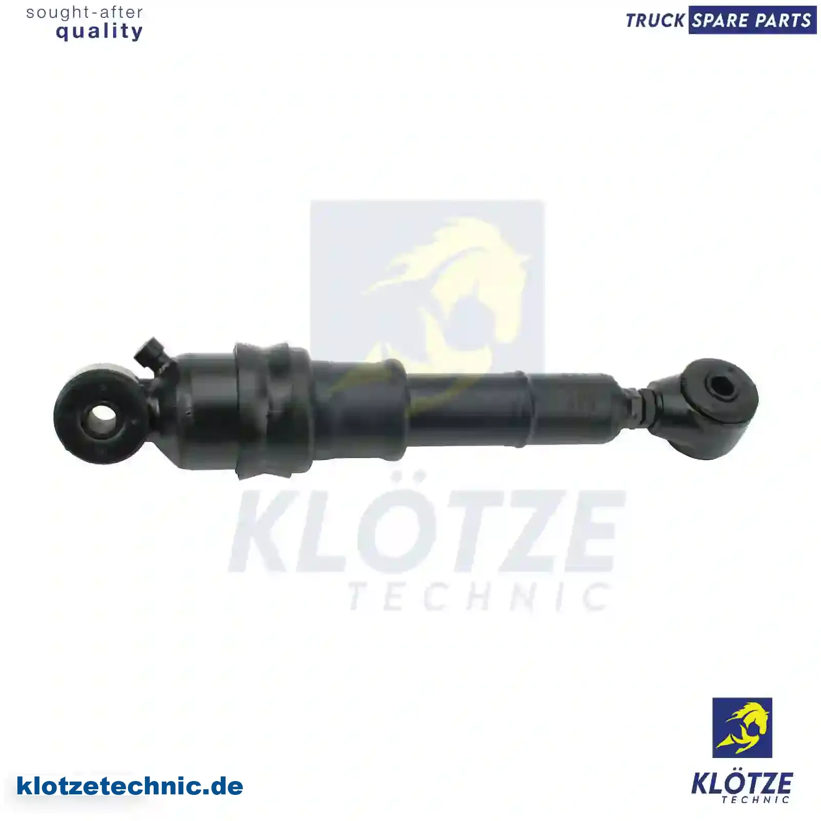 Cabin shock absorber, with air bellow, 1099672 || Klötze Technic