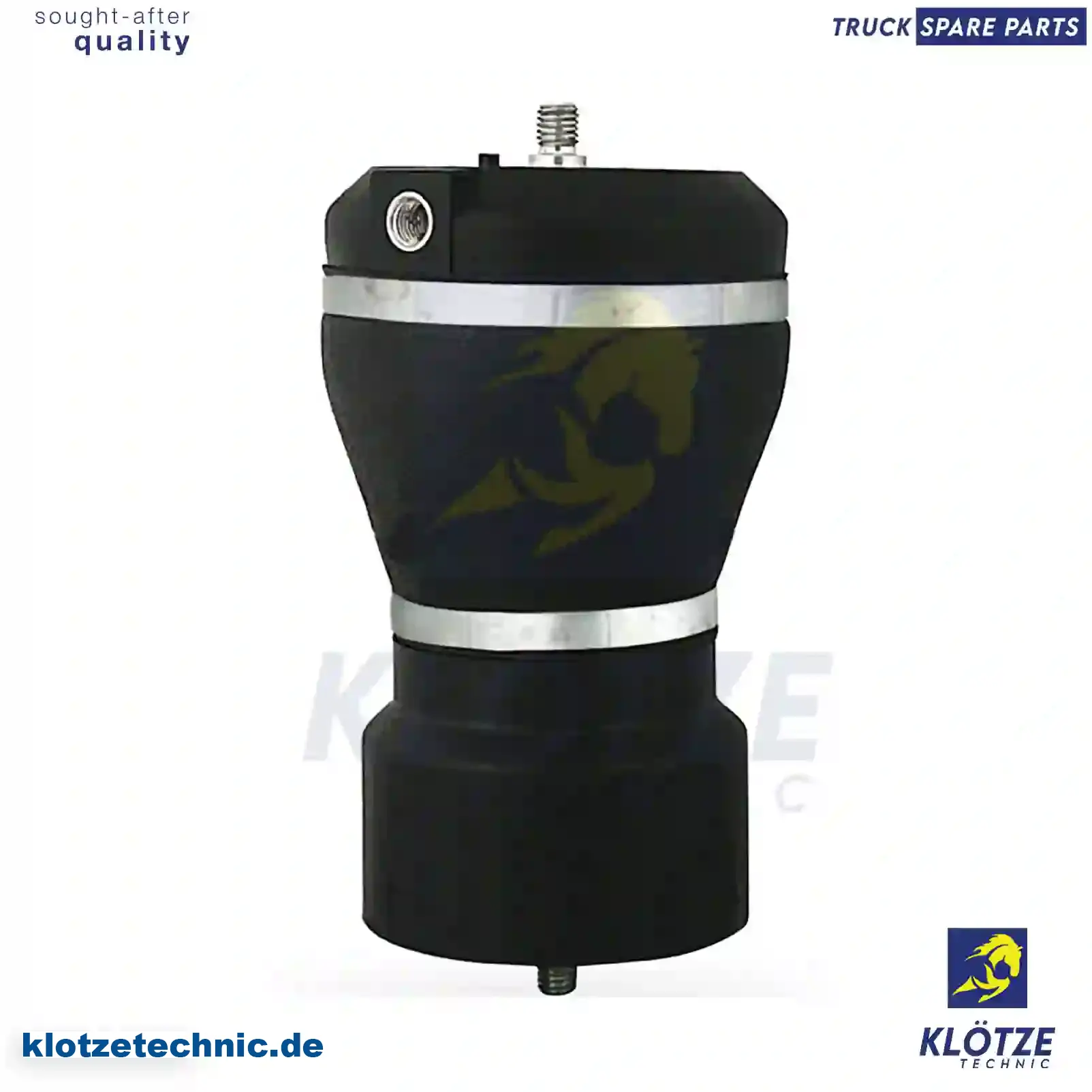 Air bellow, cabin shock absorber, 08169050, 41015530, 41019150, 8169050 || Klötze Technic