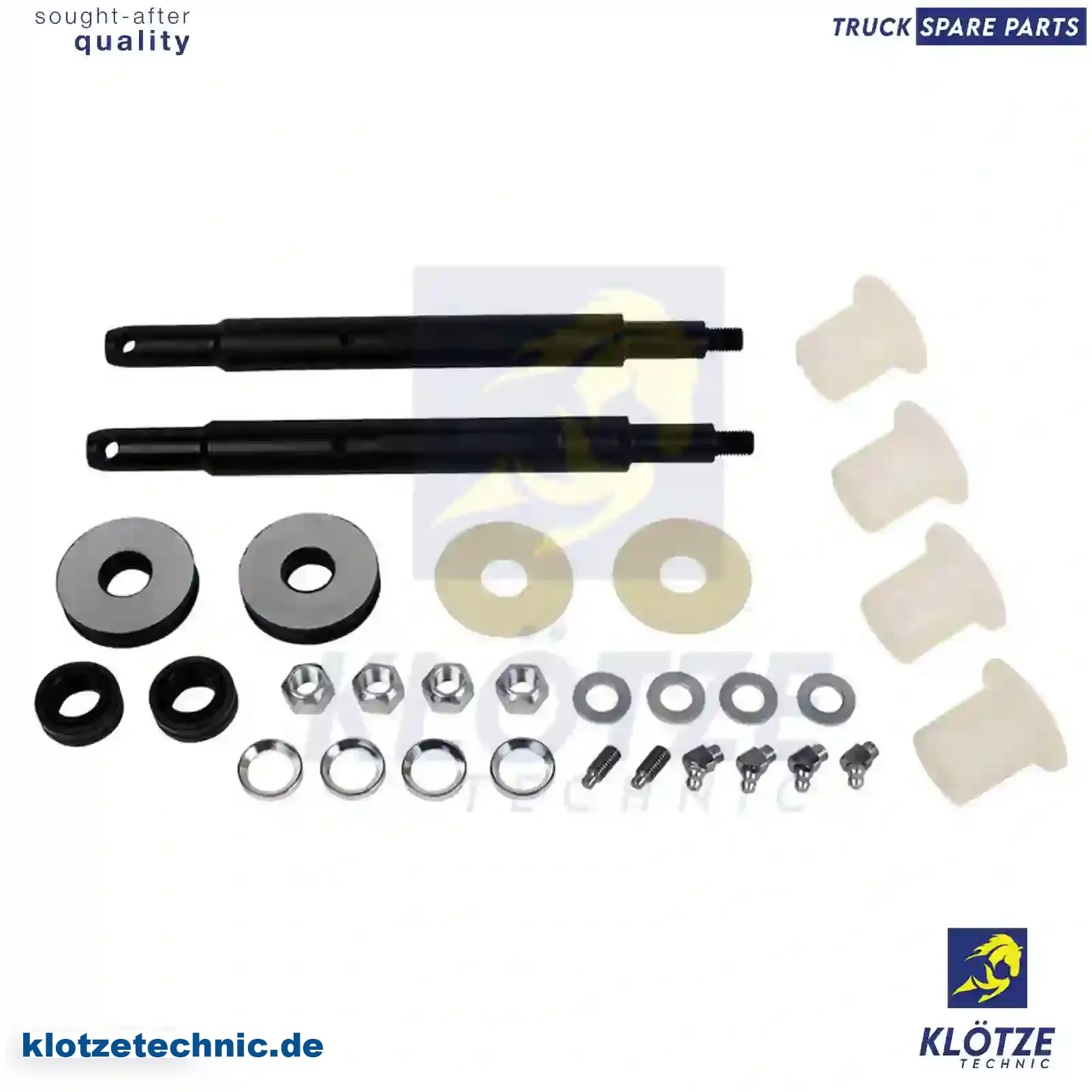 Repair kit, cabin suspension, 3873100077, 38758 || Klötze Technic