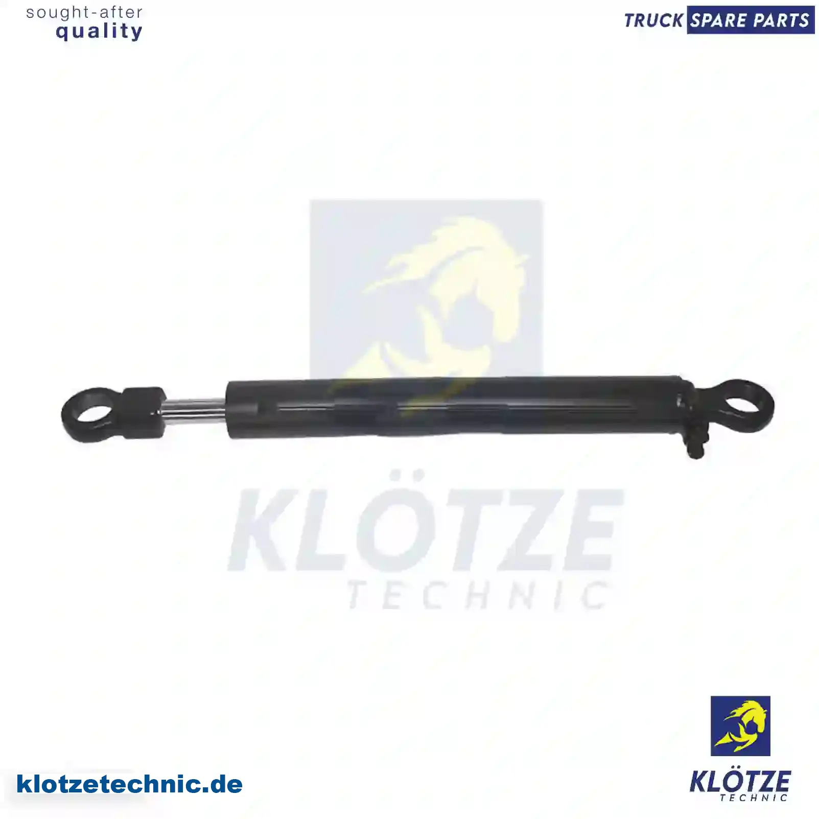 Cabin tilt cylinder, 0005538705, 0015534505, 0005538705, 0015534505, A0005538705, A0015534505 || Klötze Technic