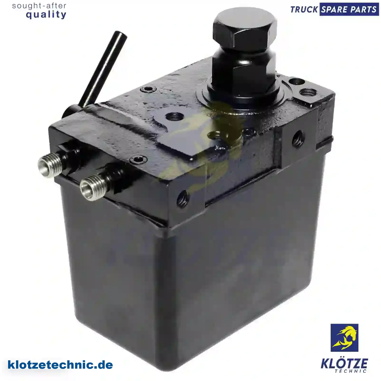 Cabin tilt pump, 0015531501, 0015533201, 0015533701, 0015533701, 0015531501, 0015533201, A0015533701, A0015531501, A0015533201 || Klötze Technic