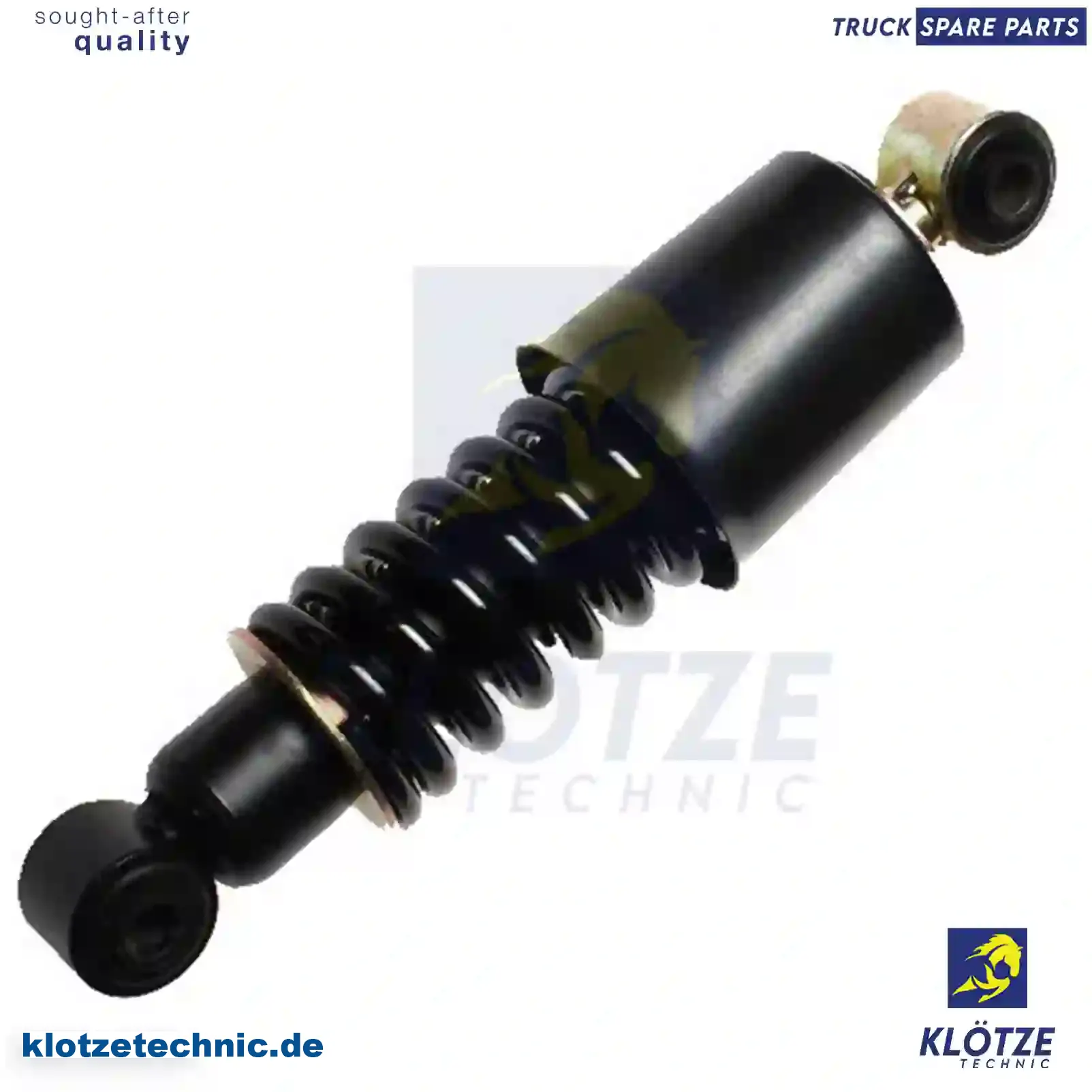 Cabin shock absorber, 9428901019, 9428901619, 9428901719, 9428904019, 9438901019, 9438901619, 9438901719 || Klötze Technic