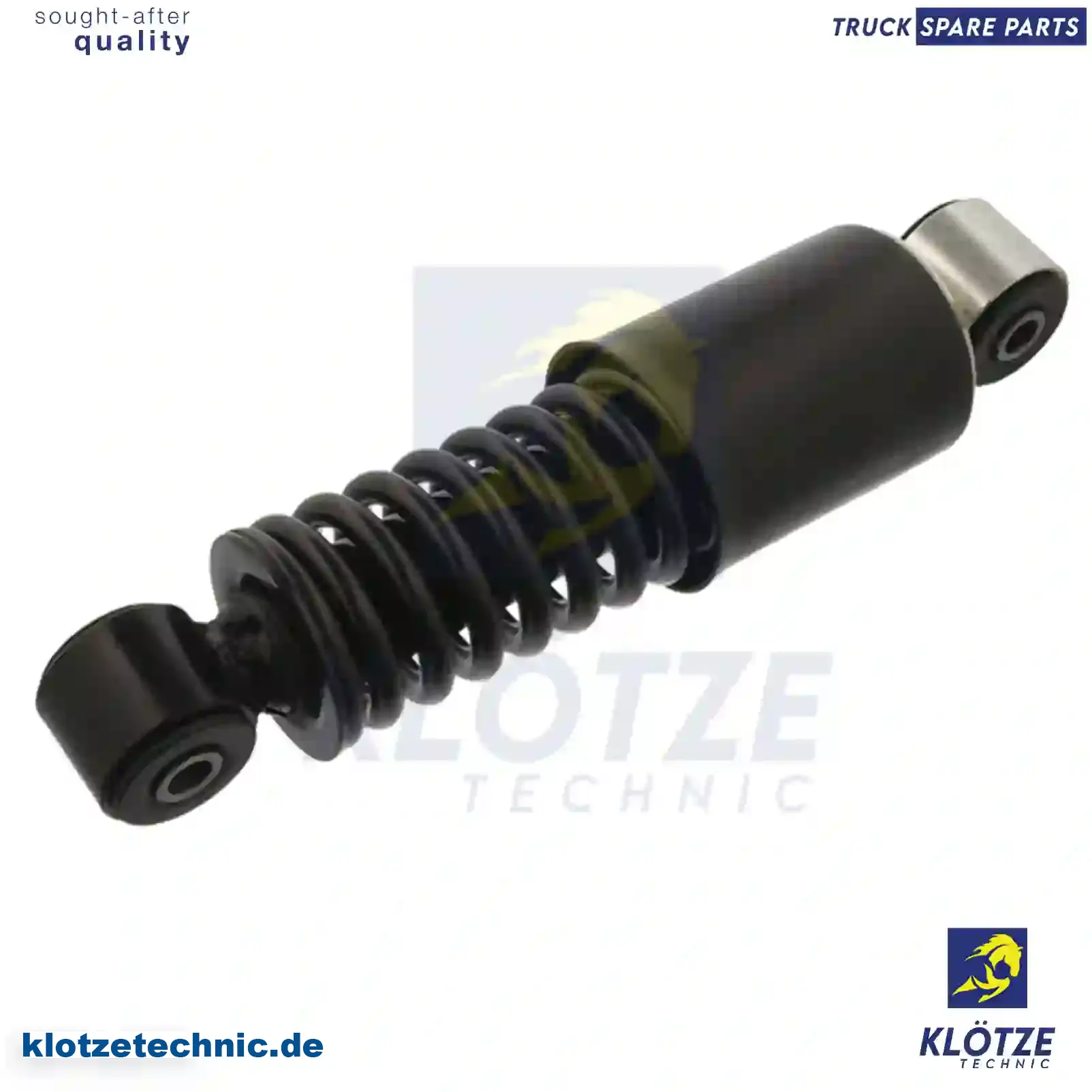 Cabin shock absorber, 3758900419, 3758900919, 3758901119, 9408903819, 9408904719, 9583171003, 9583171103, ZG41168-0008 || Klötze Technic