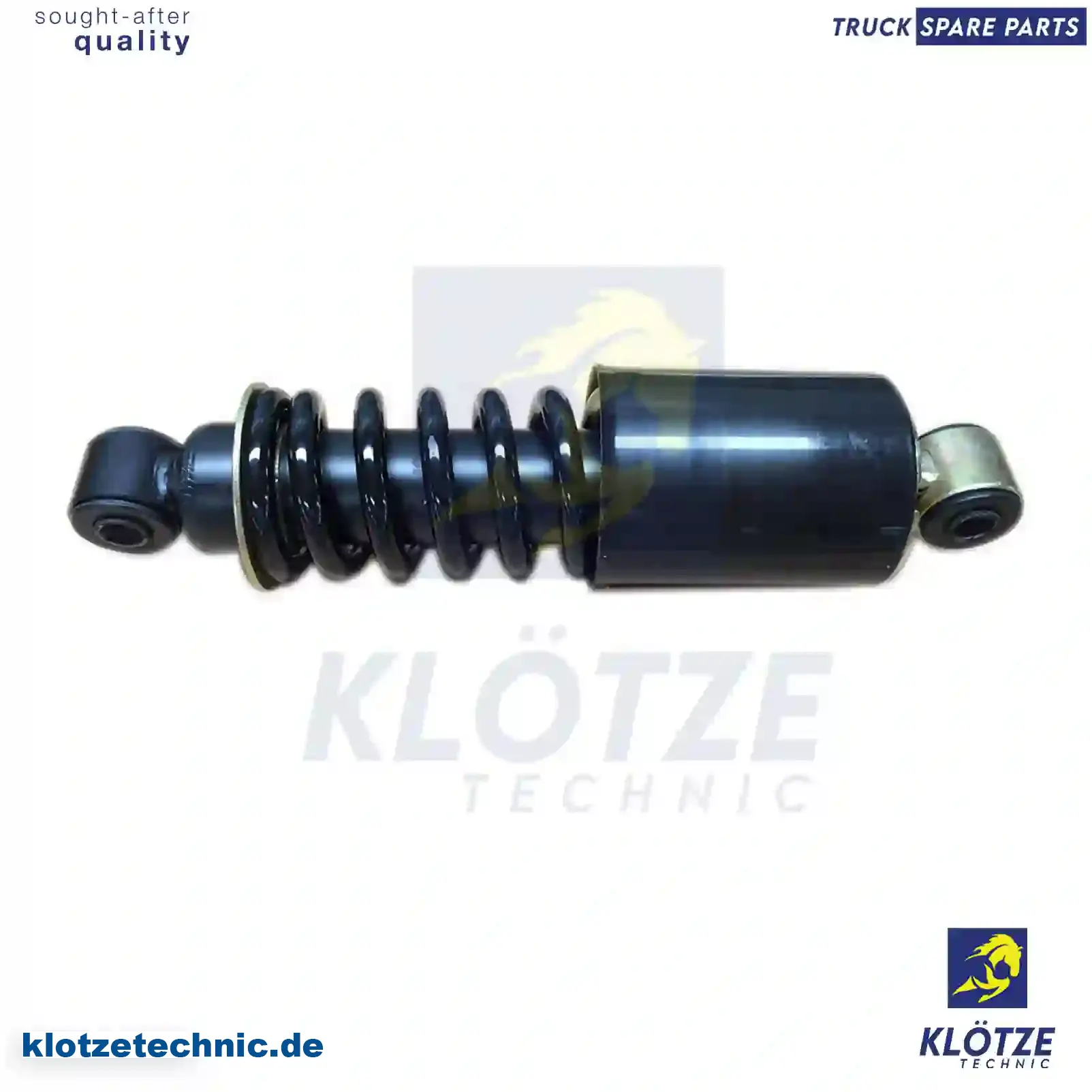 Cabin shock absorber, 9428901819, 9428903119, 9428903619, 9438900919, 9438901119, 9438901419 || Klötze Technic