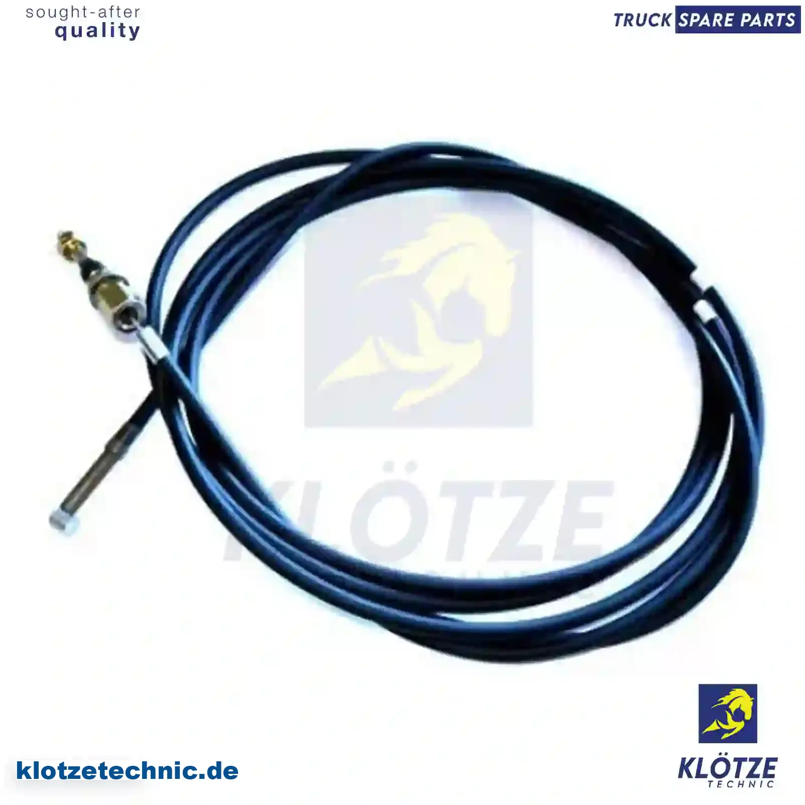 Control wire, cabin lock, 9703170118, 9703170218, 9703170318 || Klötze Technic