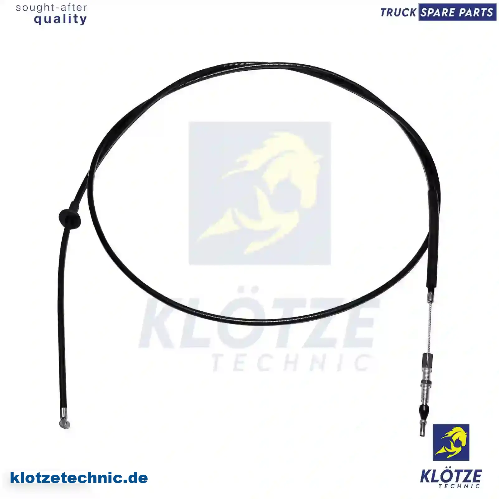 Control wire, cabin lock, 9588910000, 9738900170, ZG60419-0008 || Klötze Technic