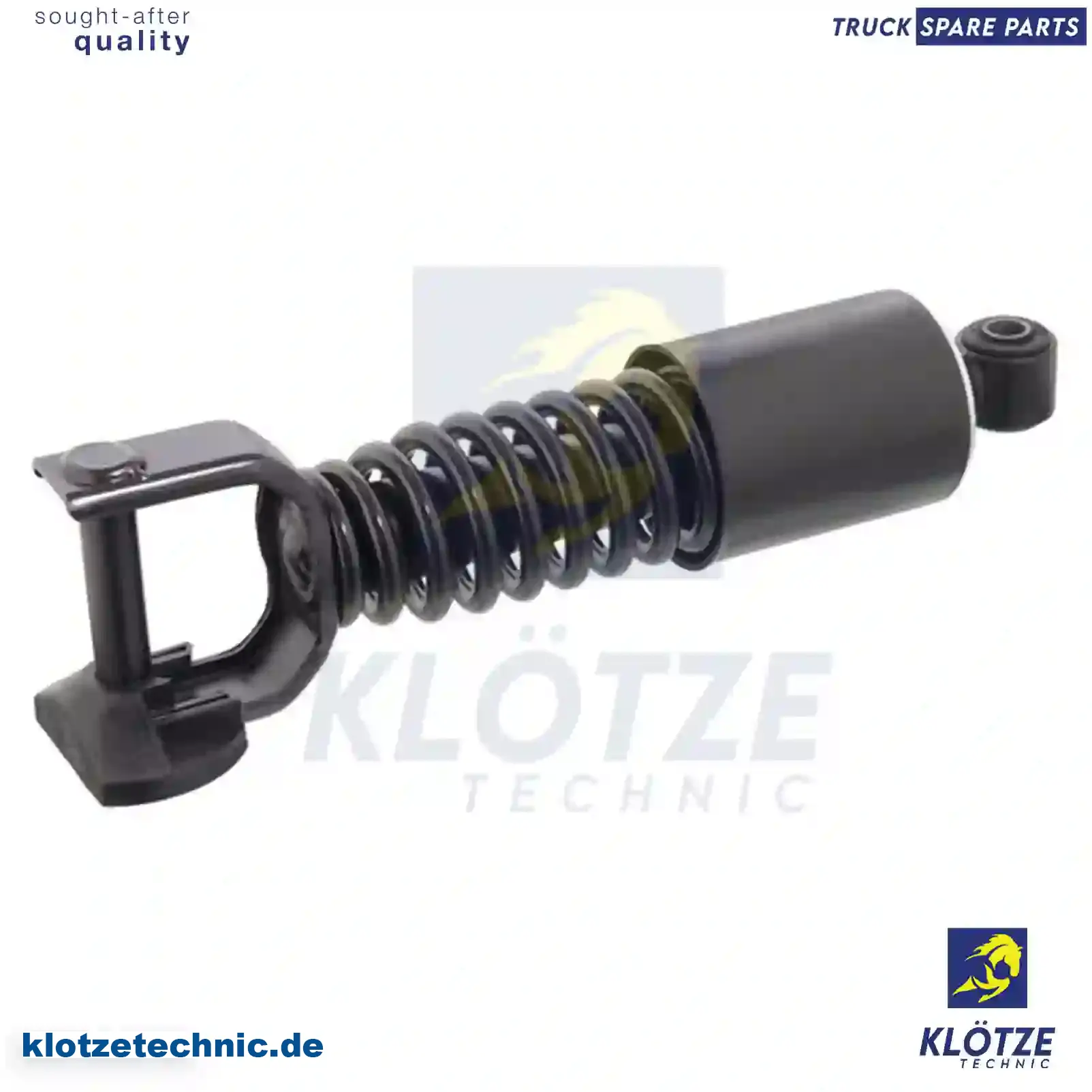 Cabin shock absorber, 9428901119, 9428903519, 9438900519, 9438902319, ZG41175-0008 || Klötze Technic